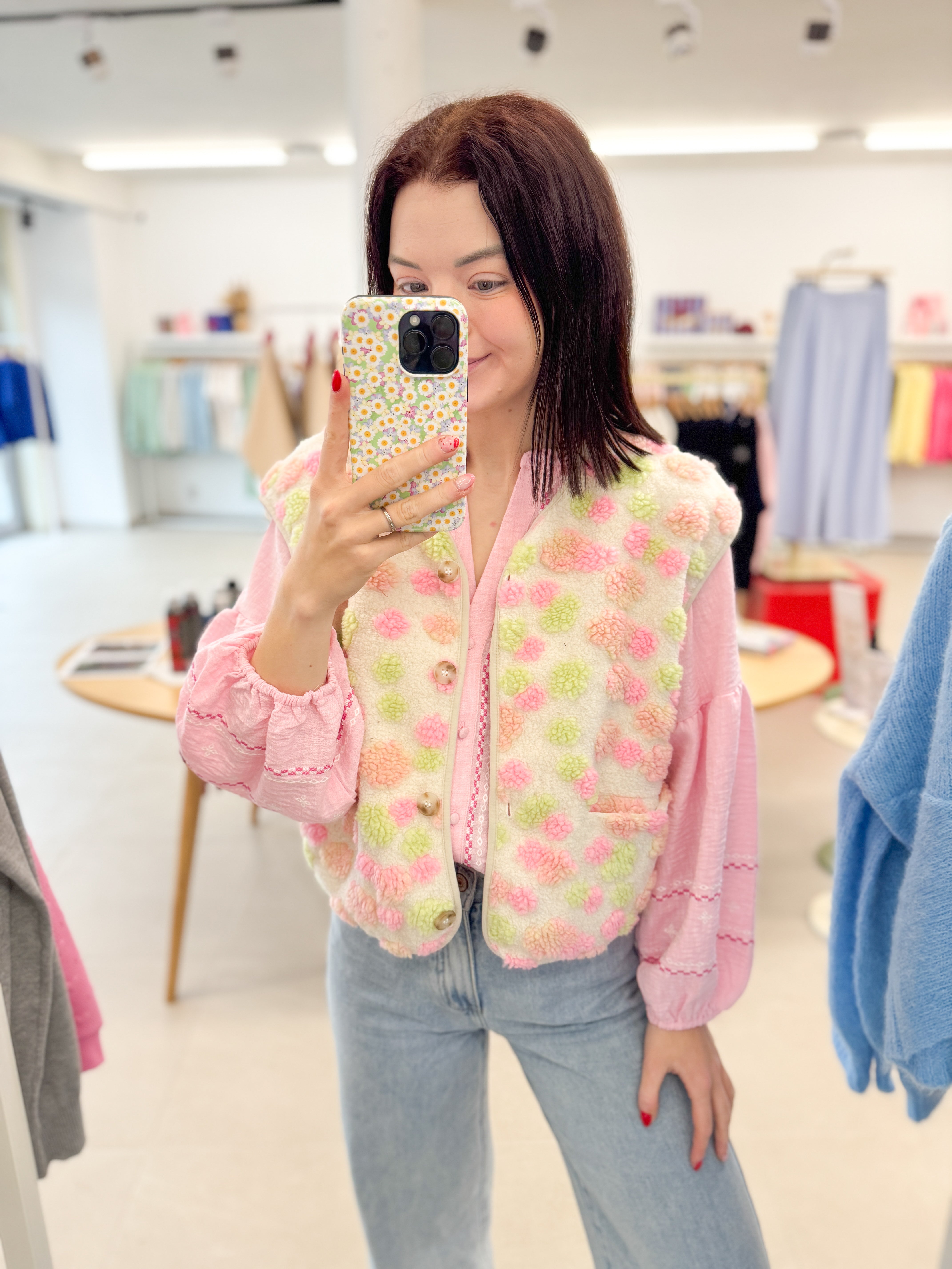 Colorful pastel teddy