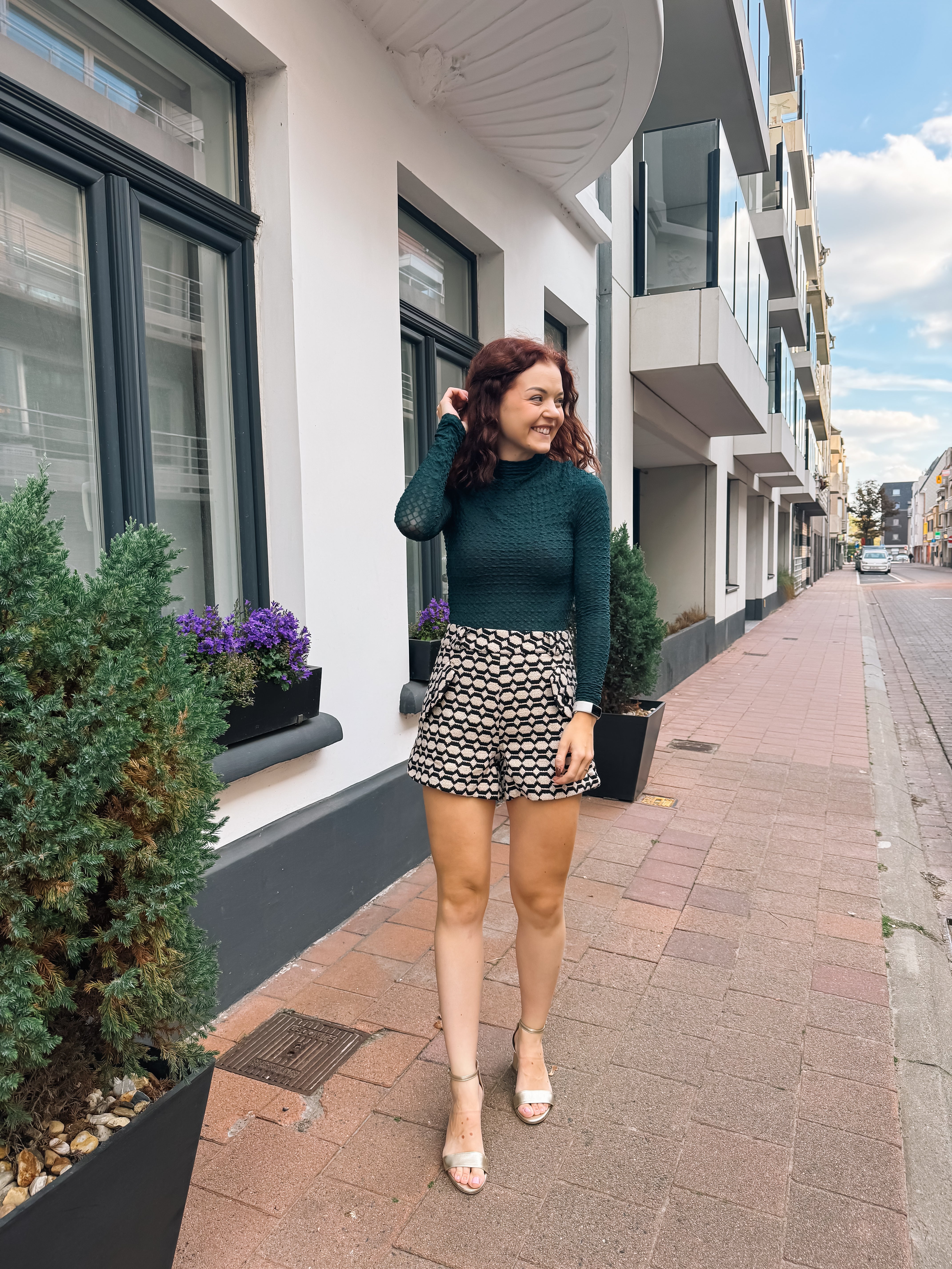 Short Millie - Black/White