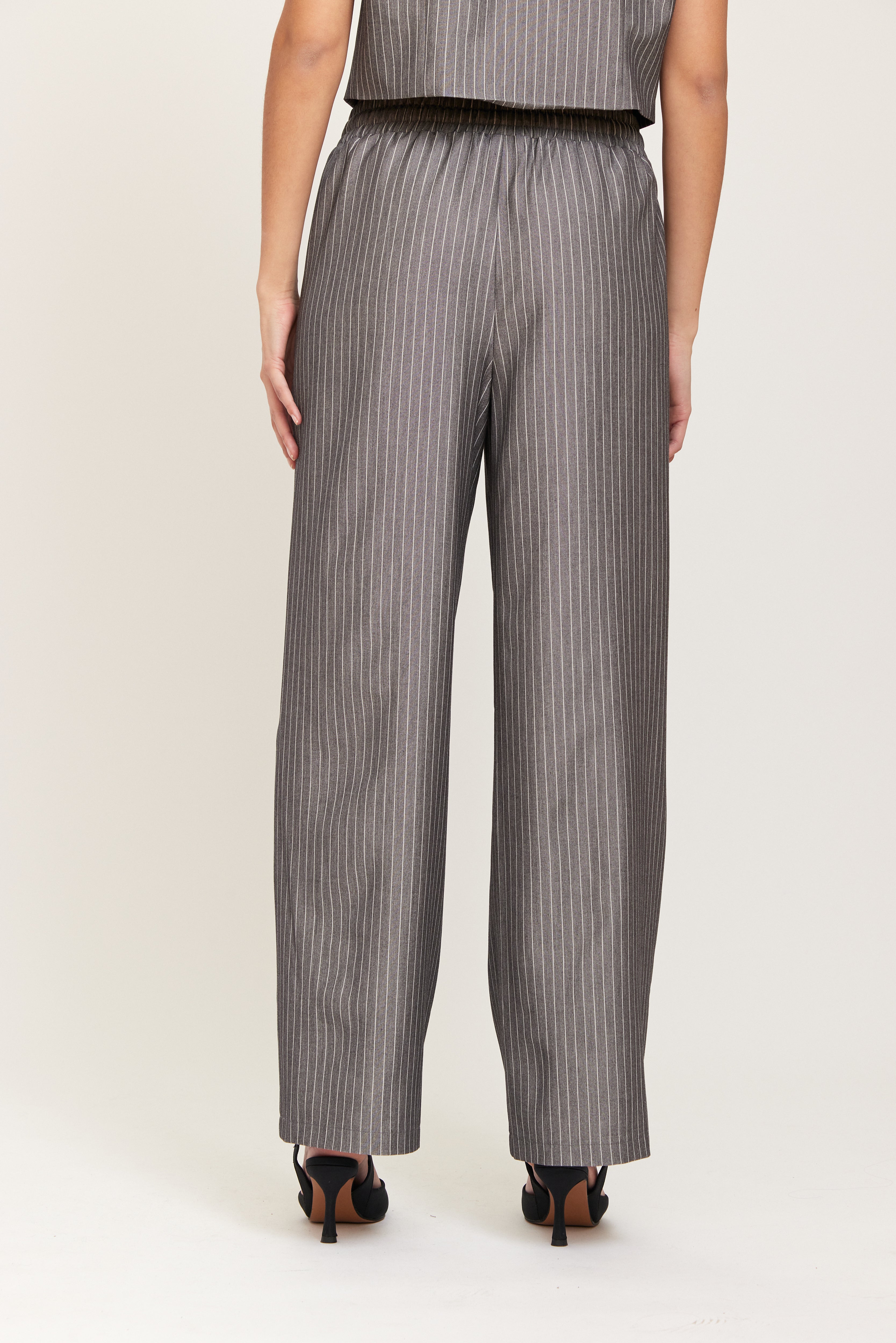 Thilde pants - Grey stripe