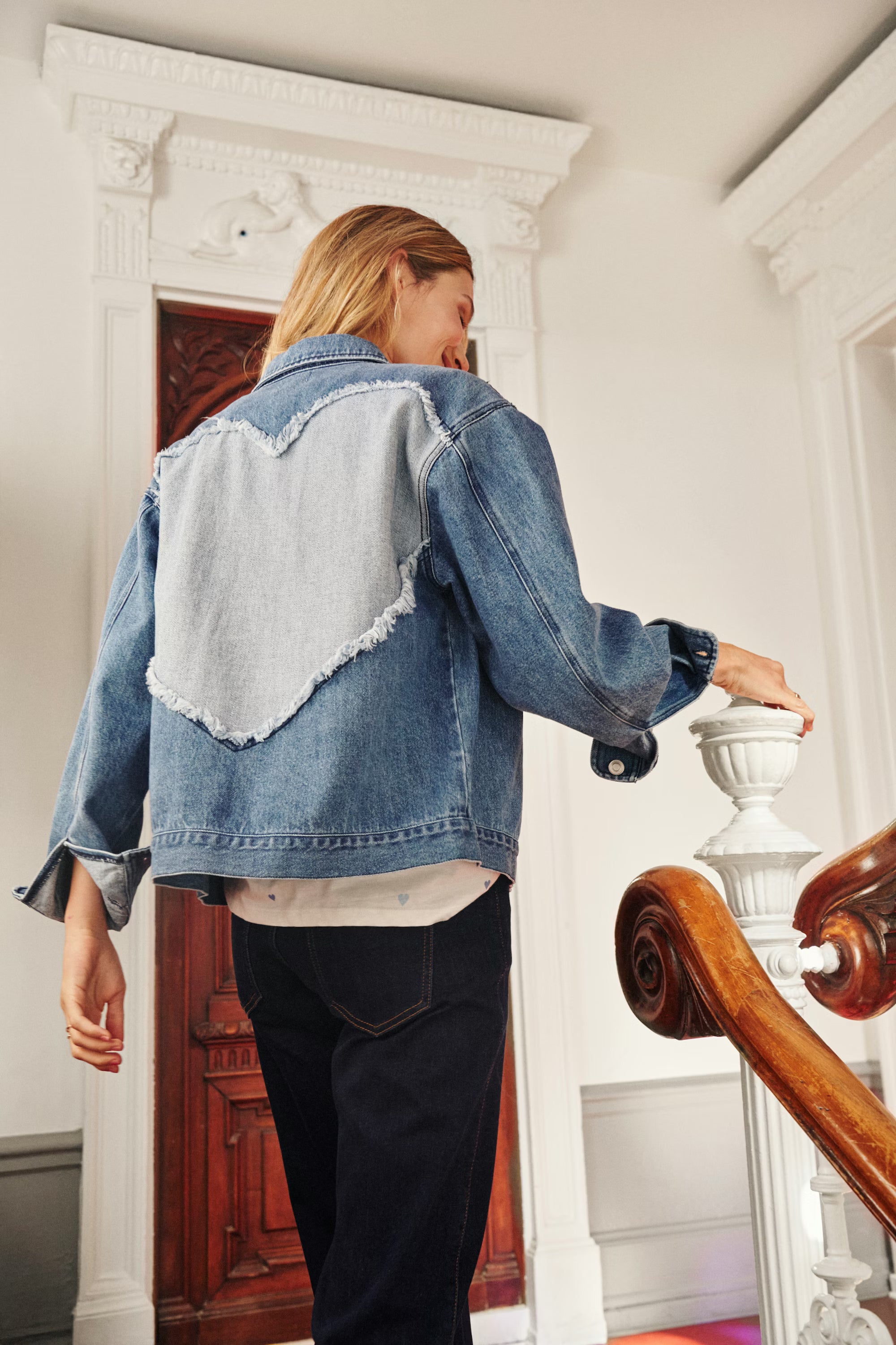 PindreSZ Jacket - Medium Blue Denim - Blue