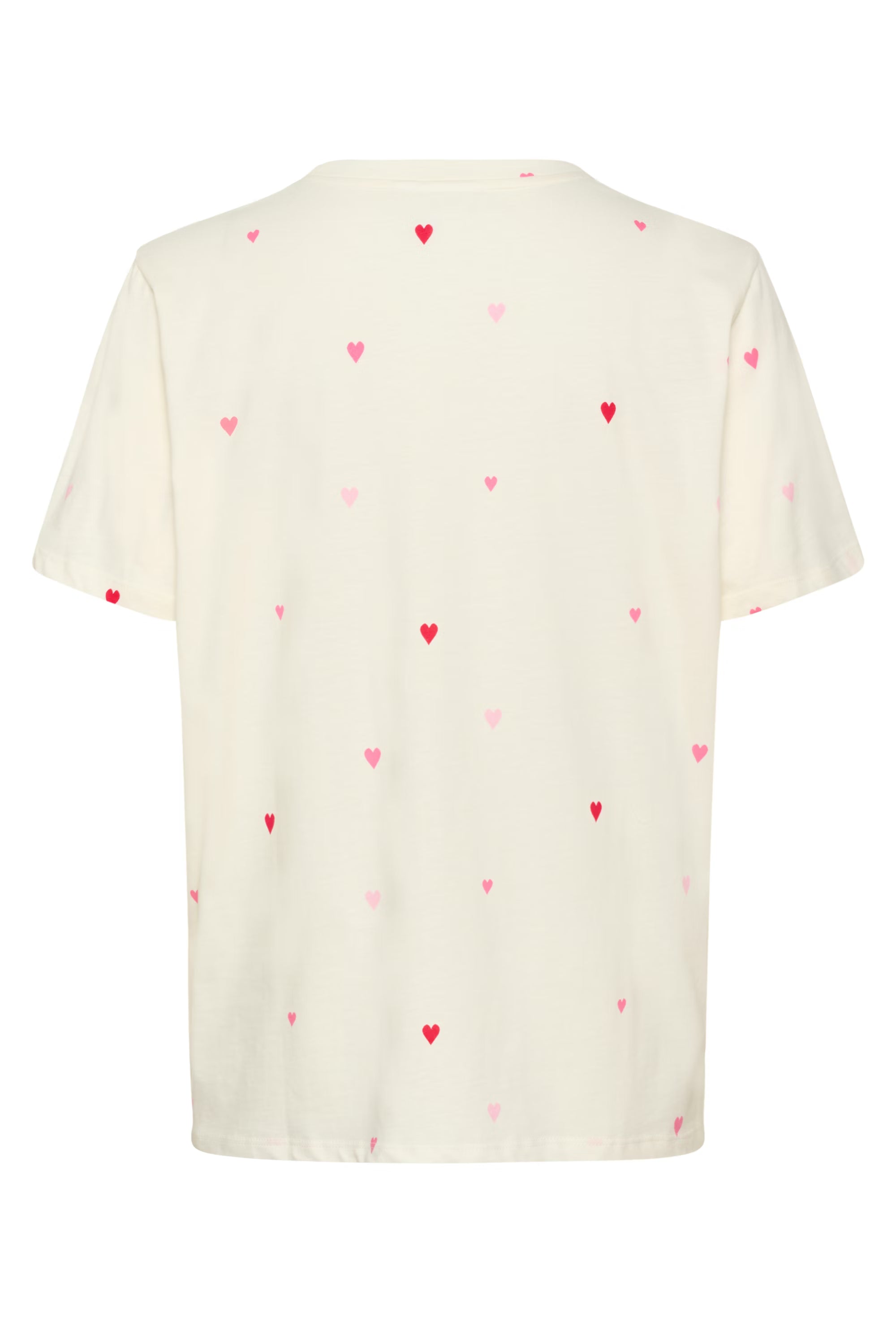 Johanna T-Shirt - Ice pink multi heart