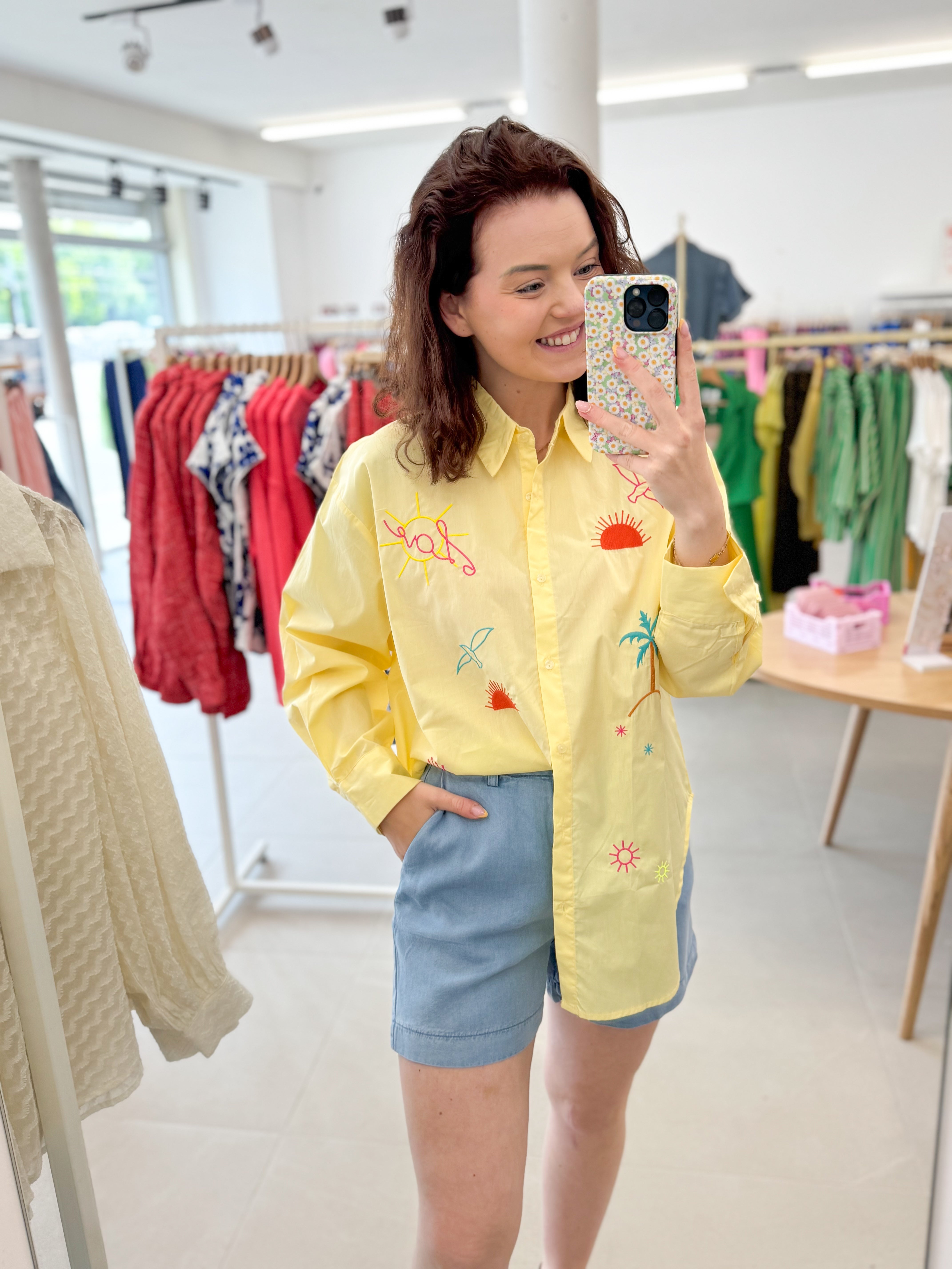 Sunny love blouse - Yellow