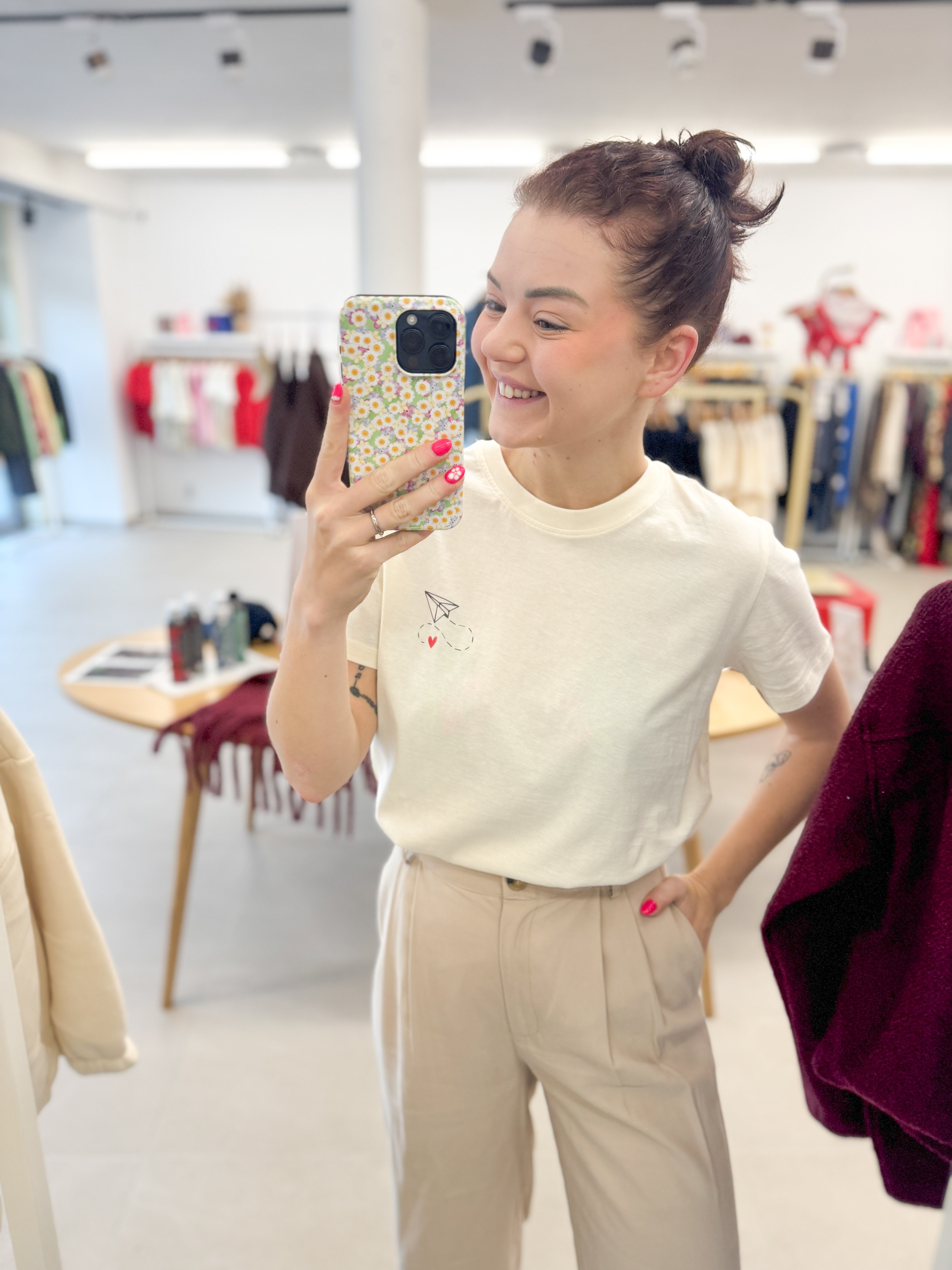 PatrineSZ T-Shirt - Ice - White