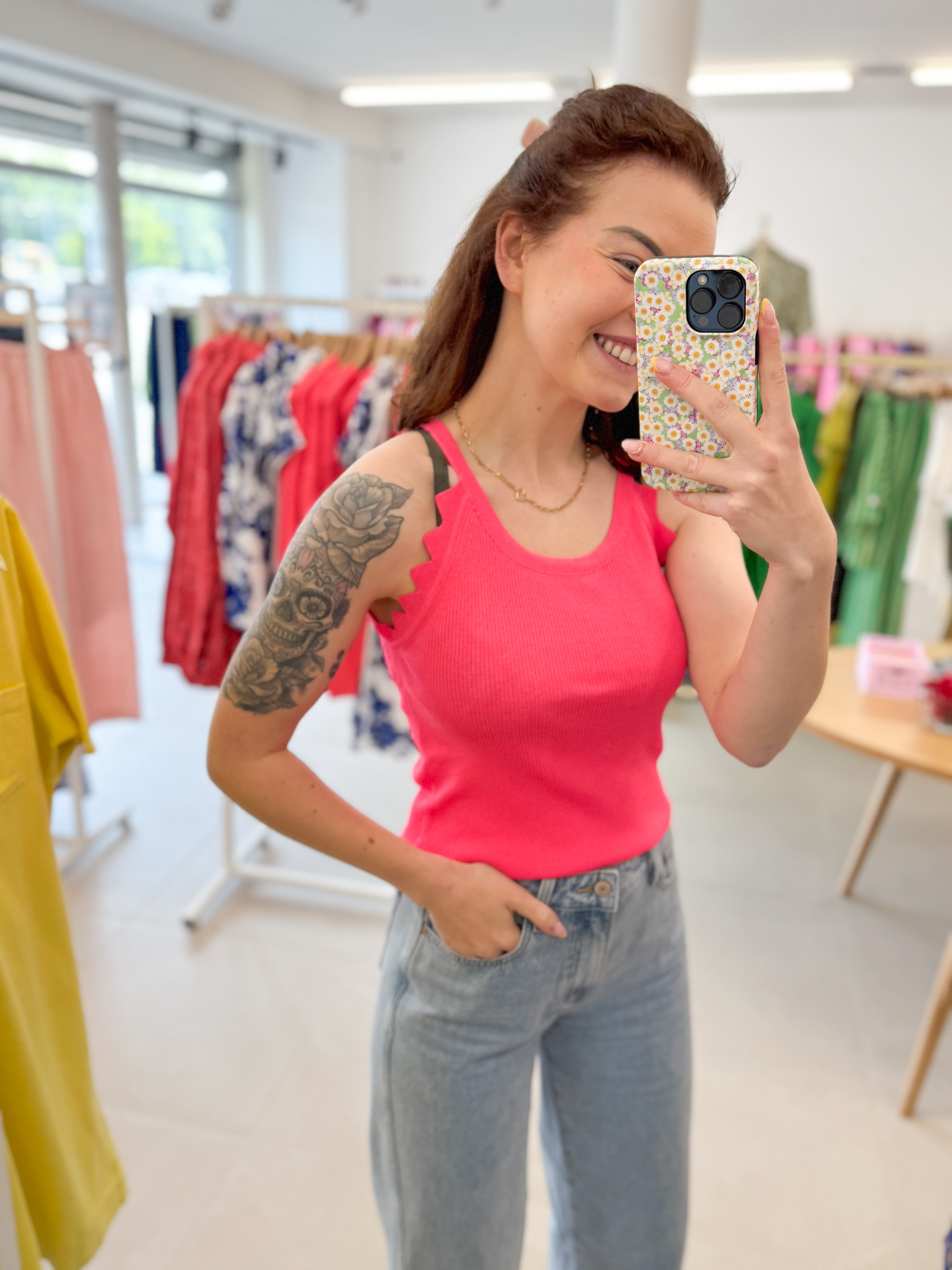 Summer top - Fuchsia