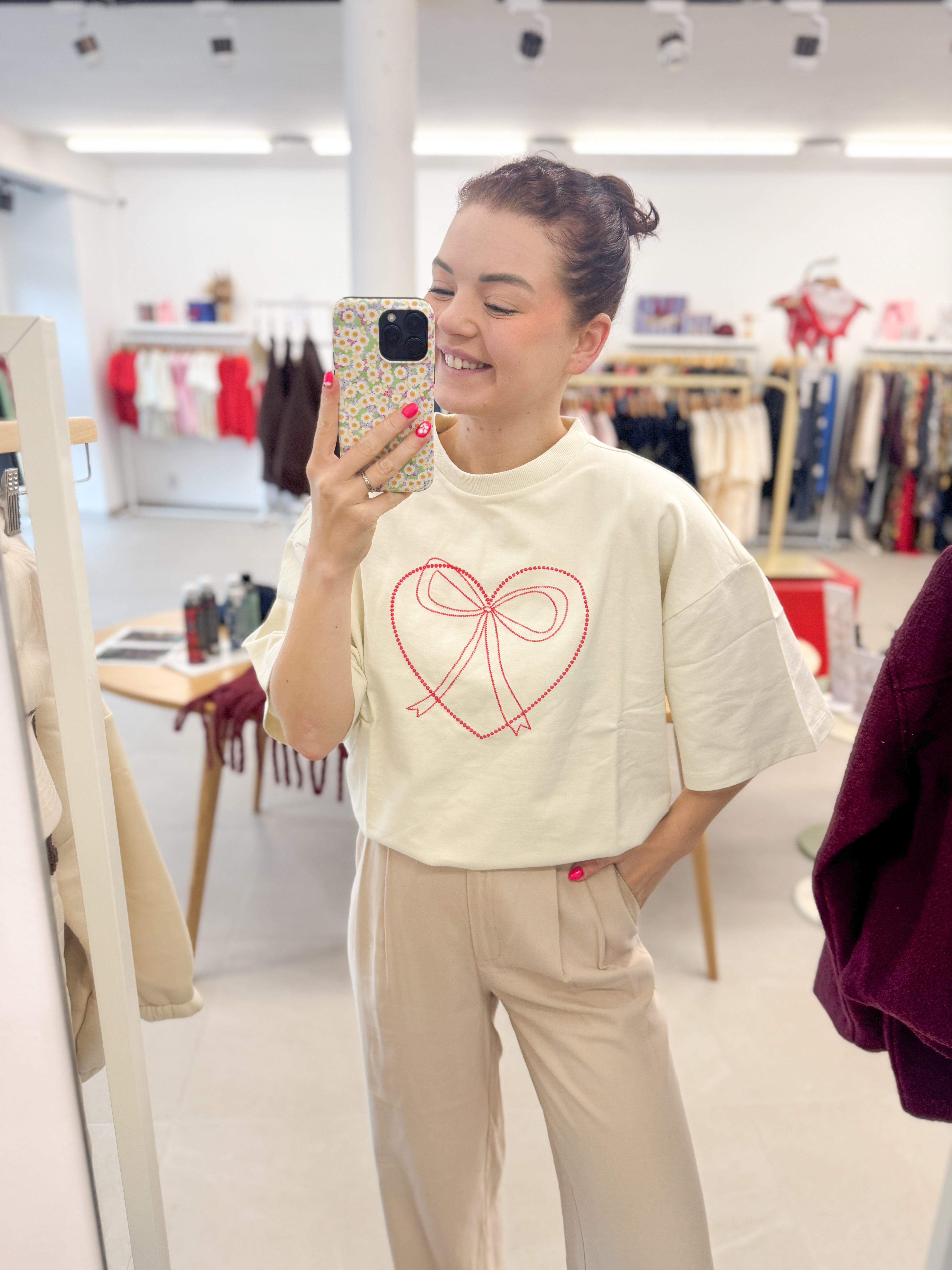 PextonSZ SS Sweatshirt - Babys Breath