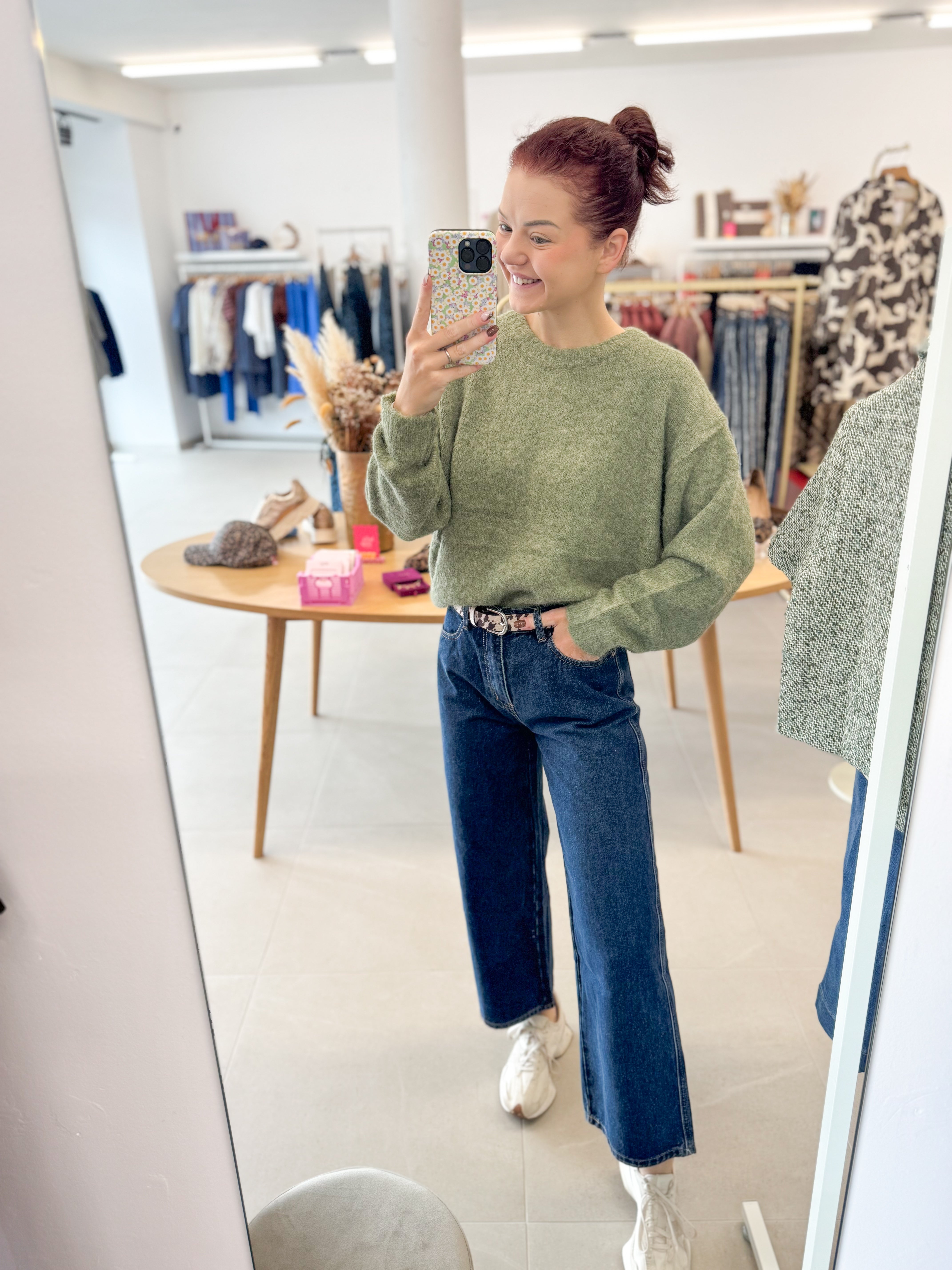 Colombe wide jeans - Denim dark