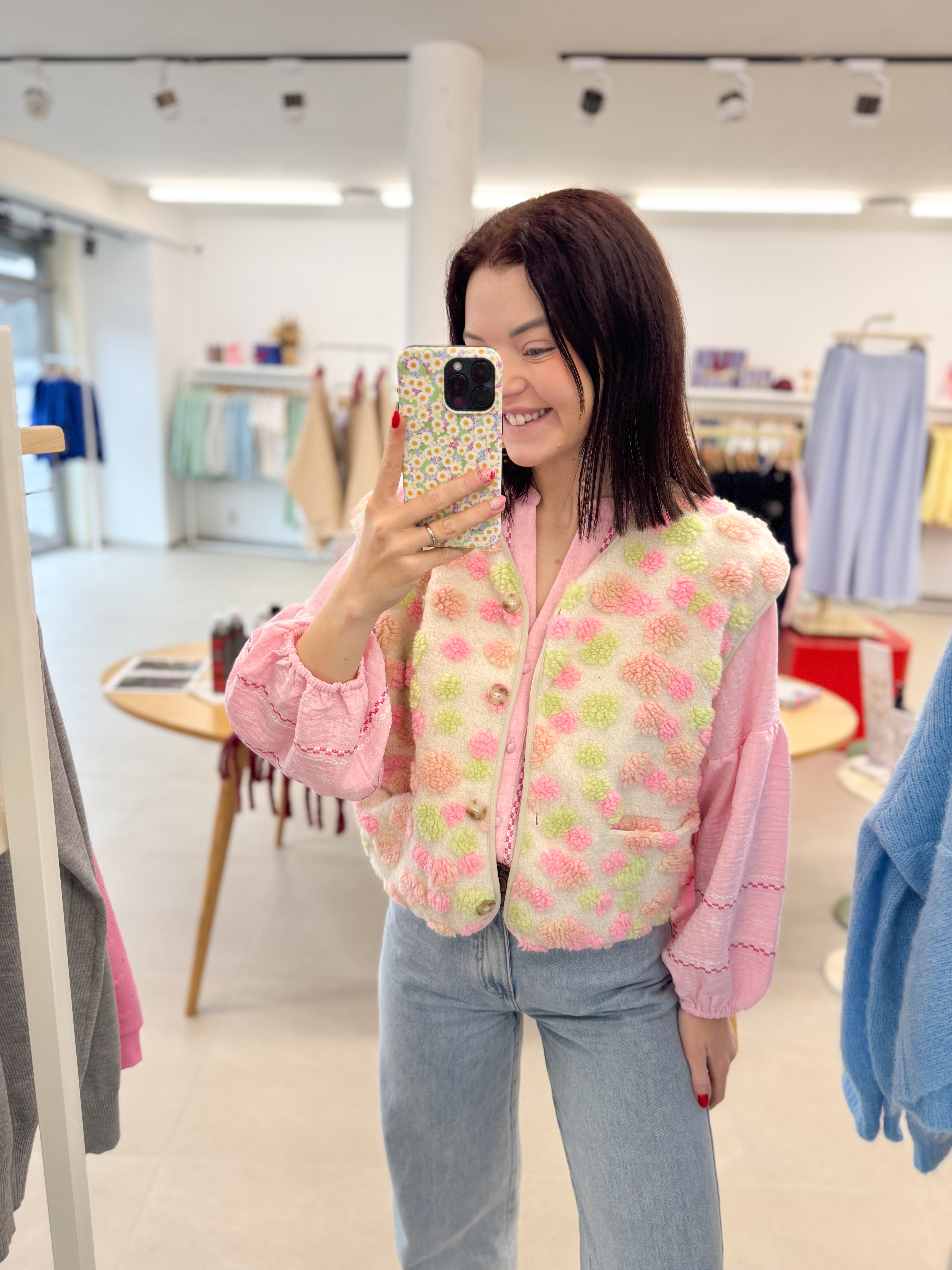 Colorful pastel teddy