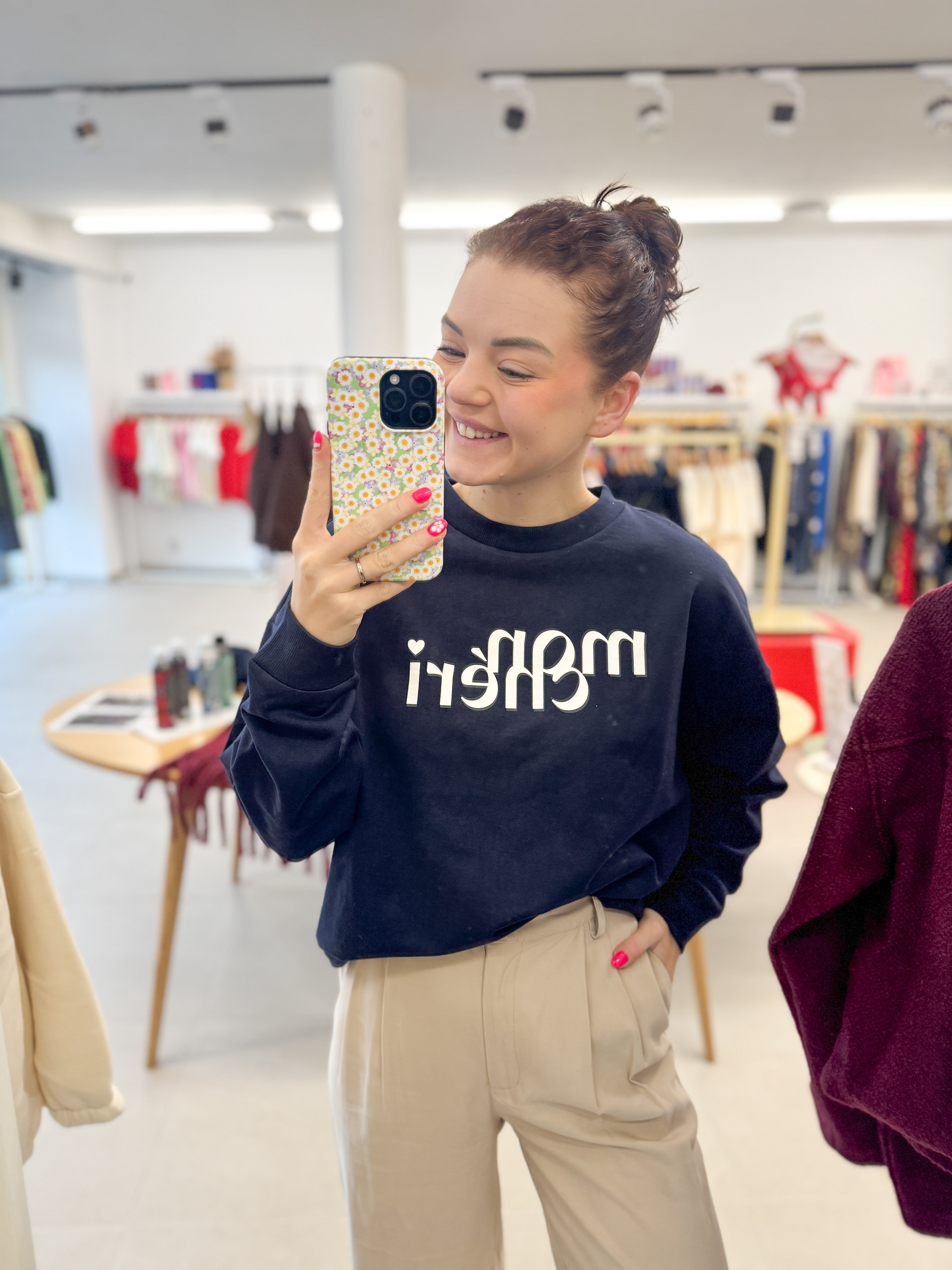 PegrinaSZ Sweatshirt - Night sky