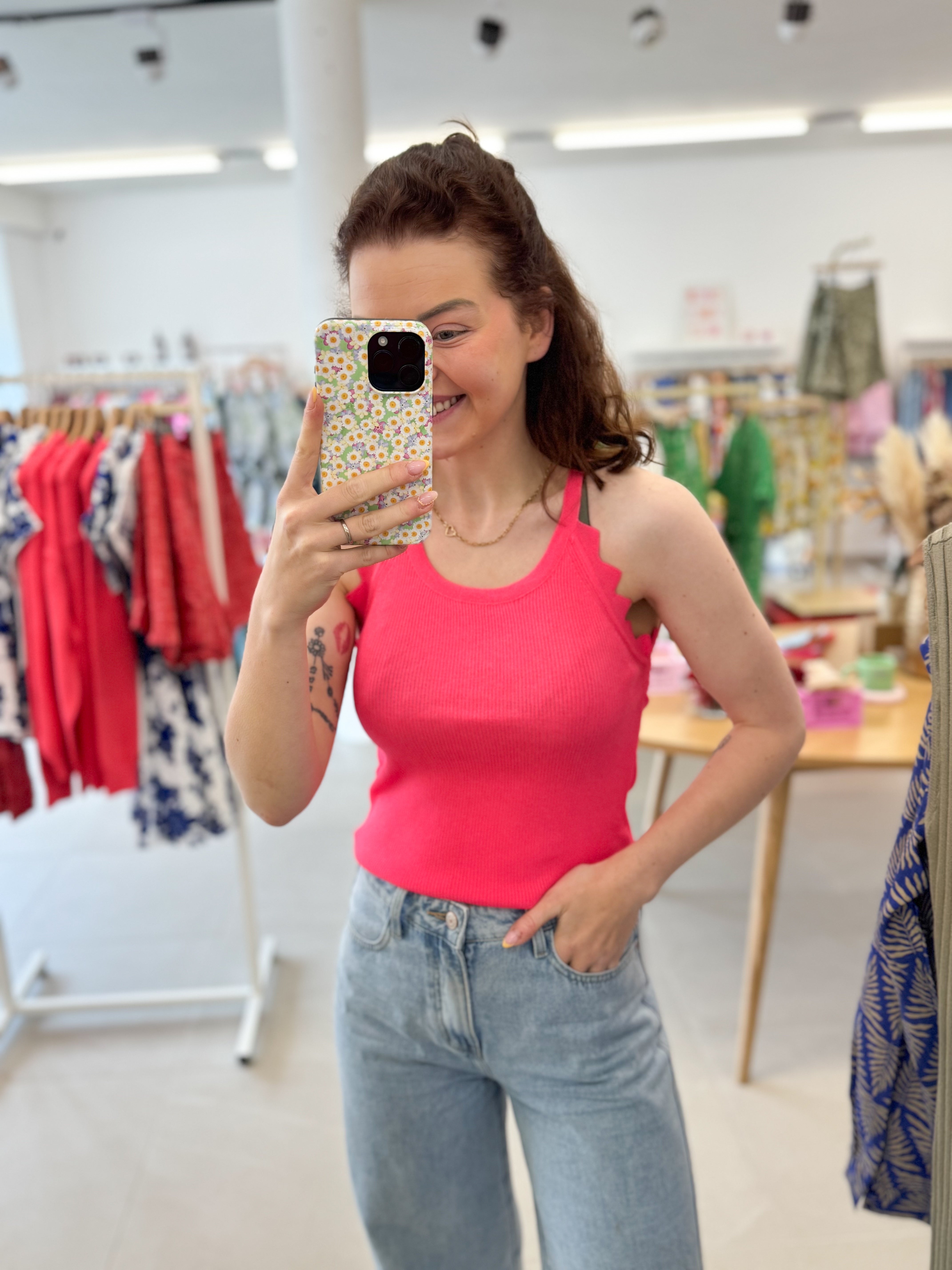 Summer top - Fuchsia