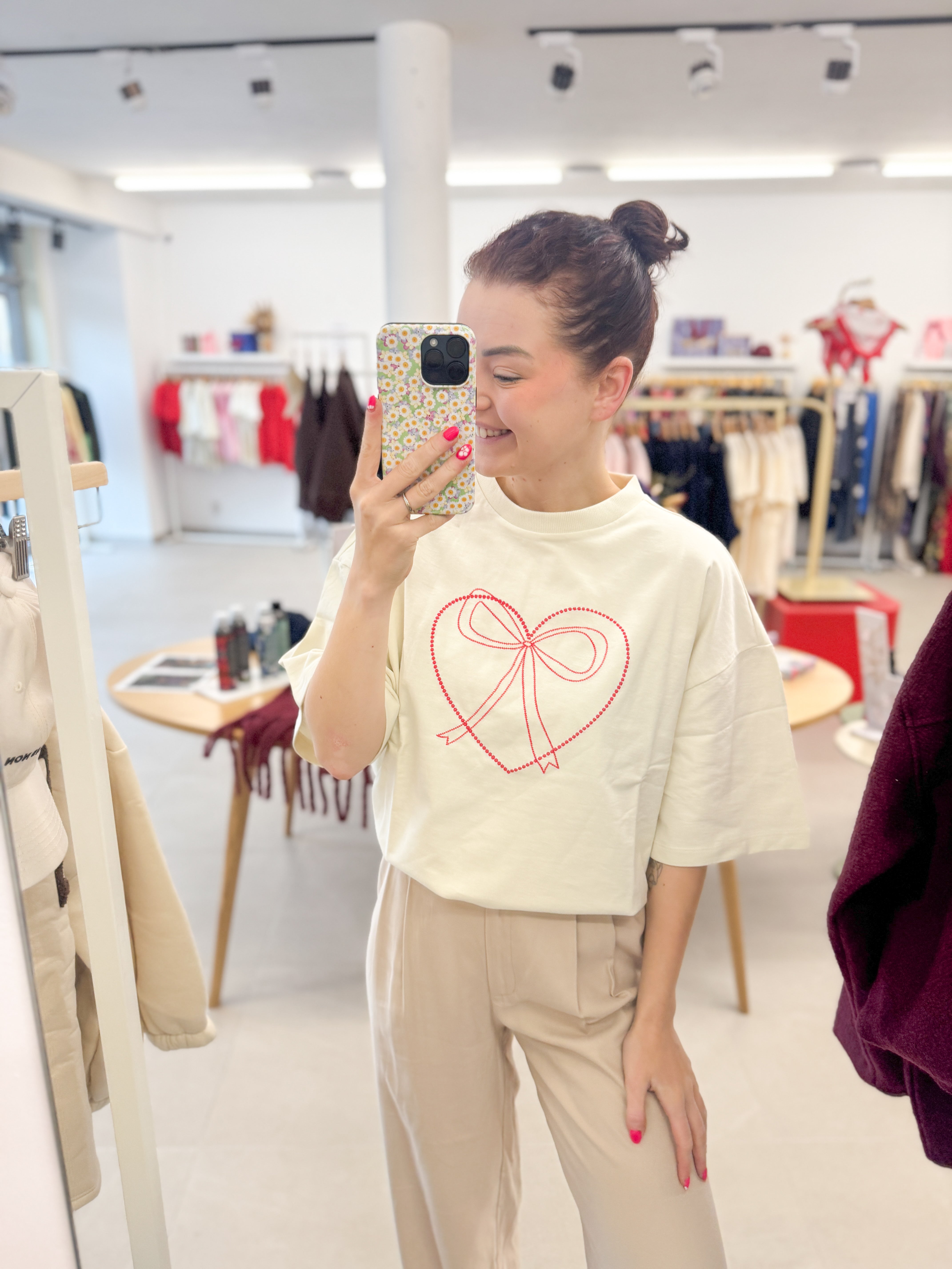 PextonSZ SS Sweatshirt - Babys Breath