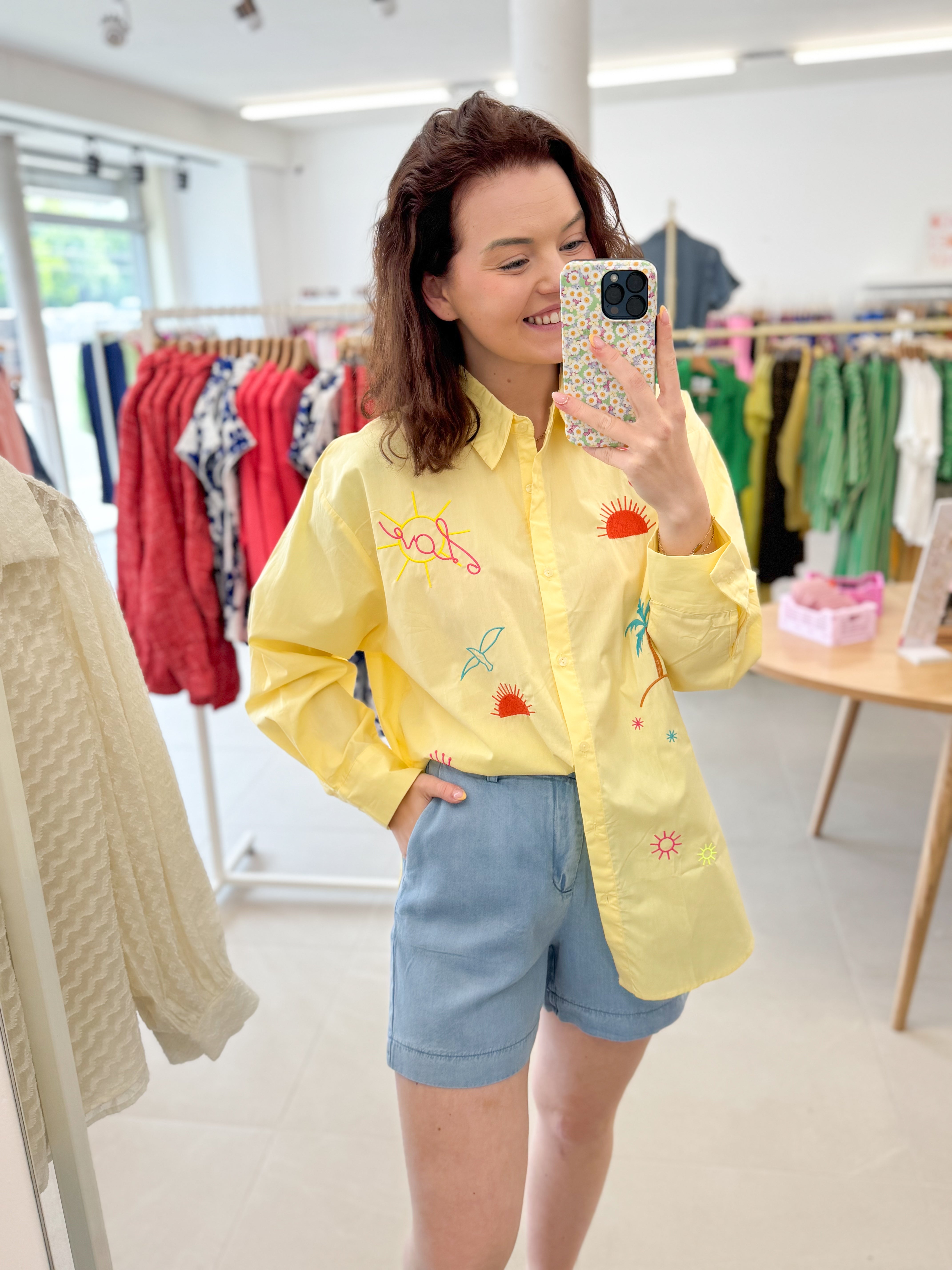 Sunny love blouse - Yellow