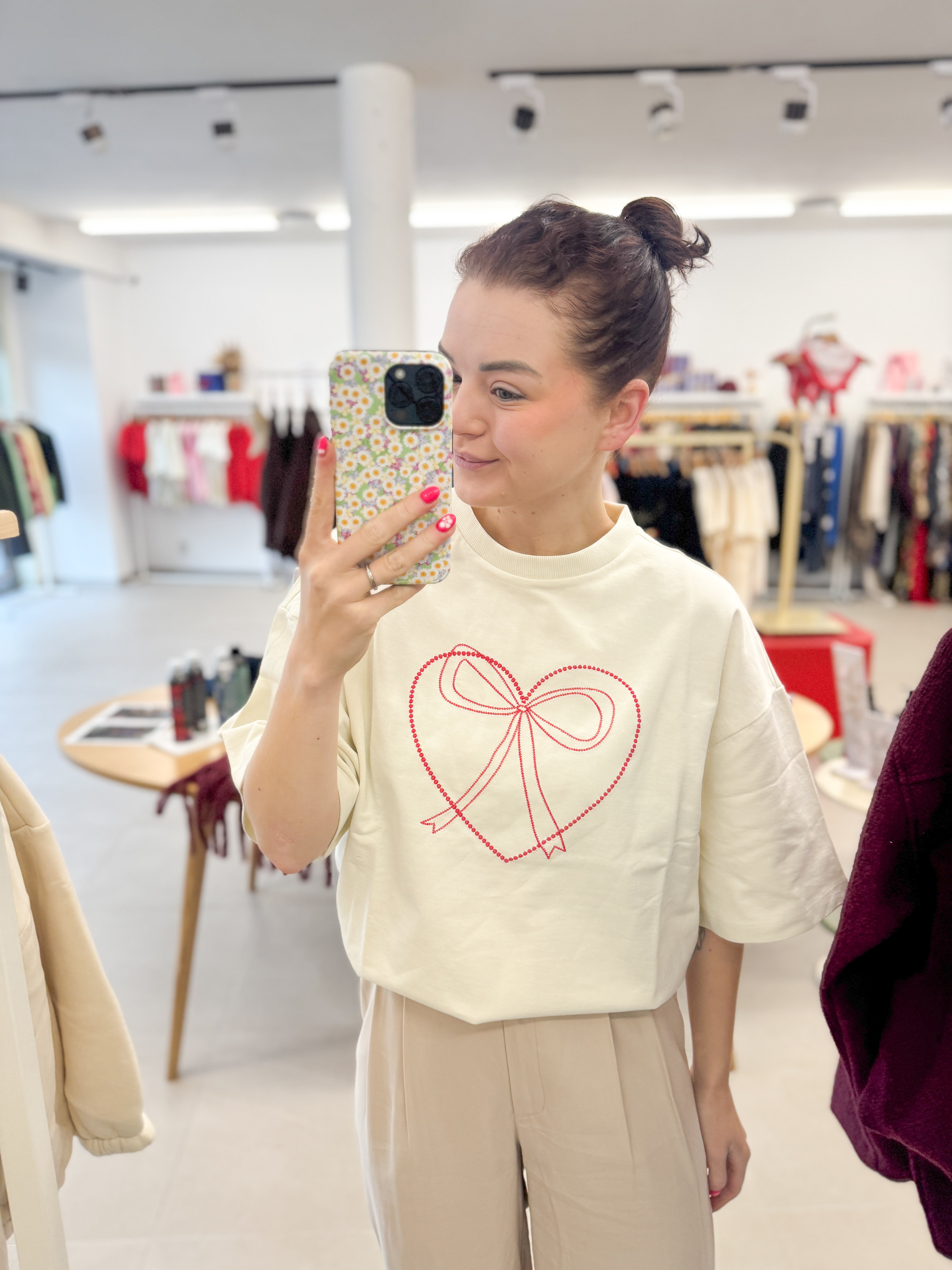 PextonSZ SS Sweatshirt - Babys Breath