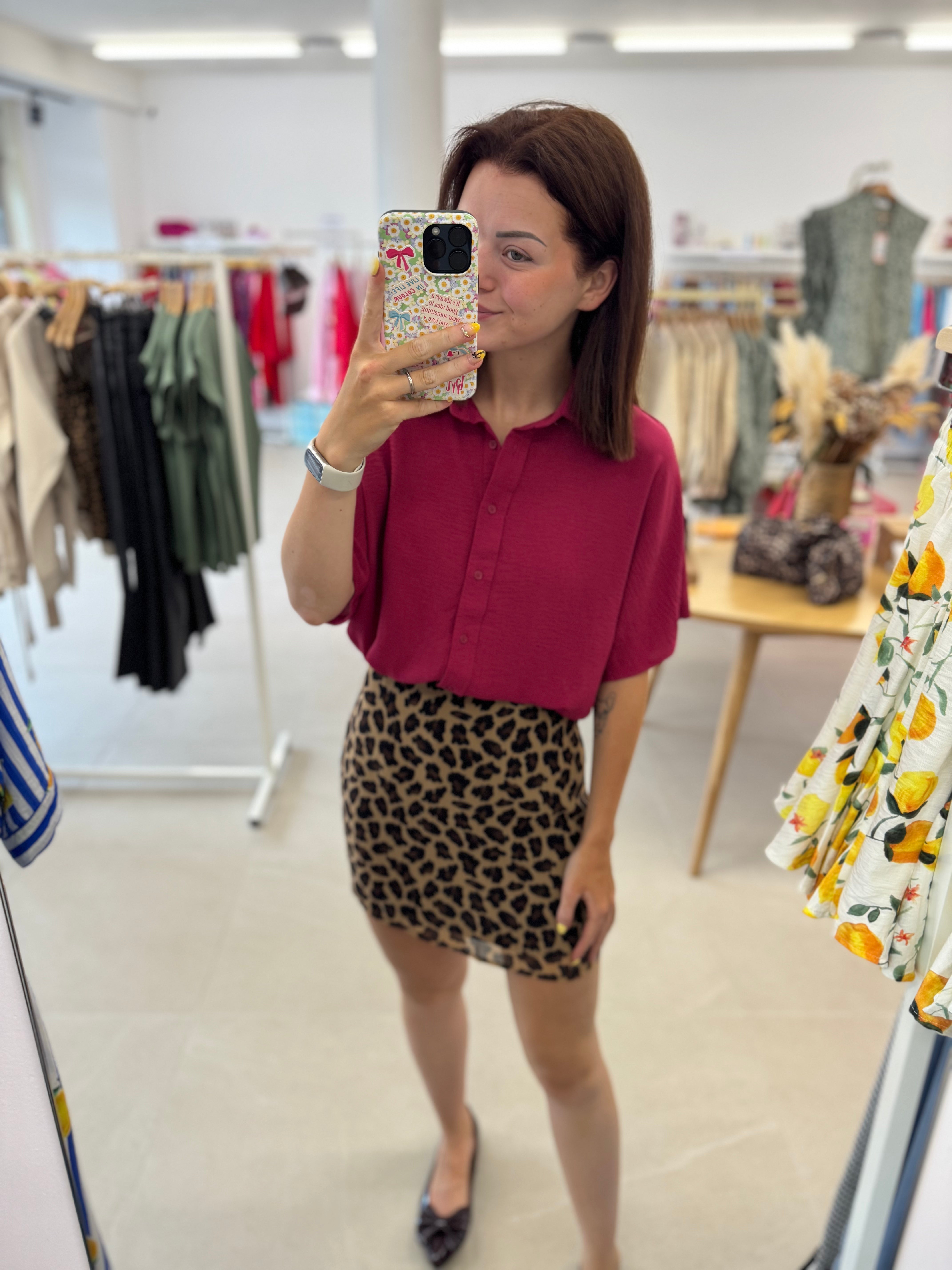 Chloe skirt - Leo print