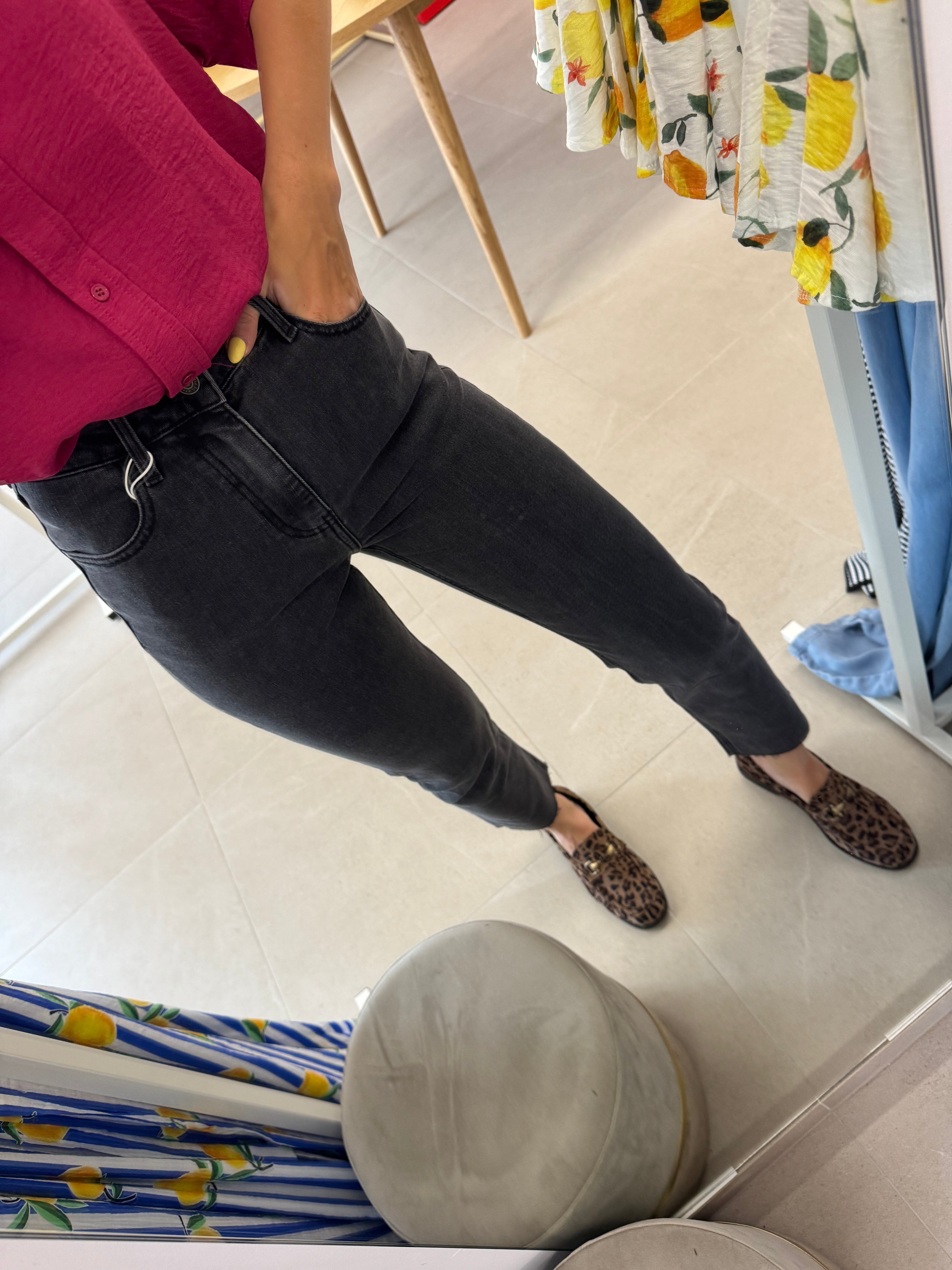 Marilyn jeans - Dark Grey