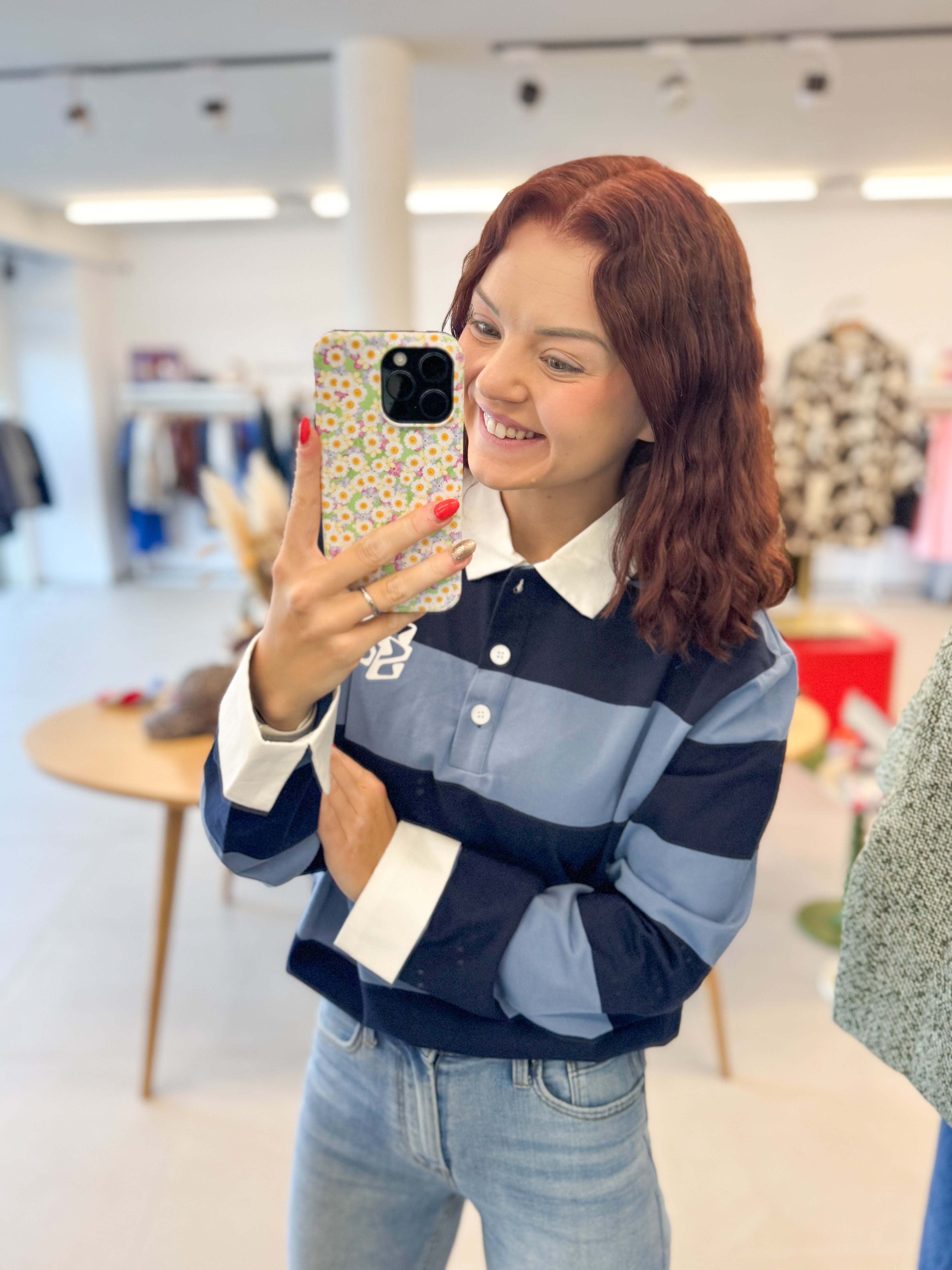 Meg SZ Sweatshirt - blue