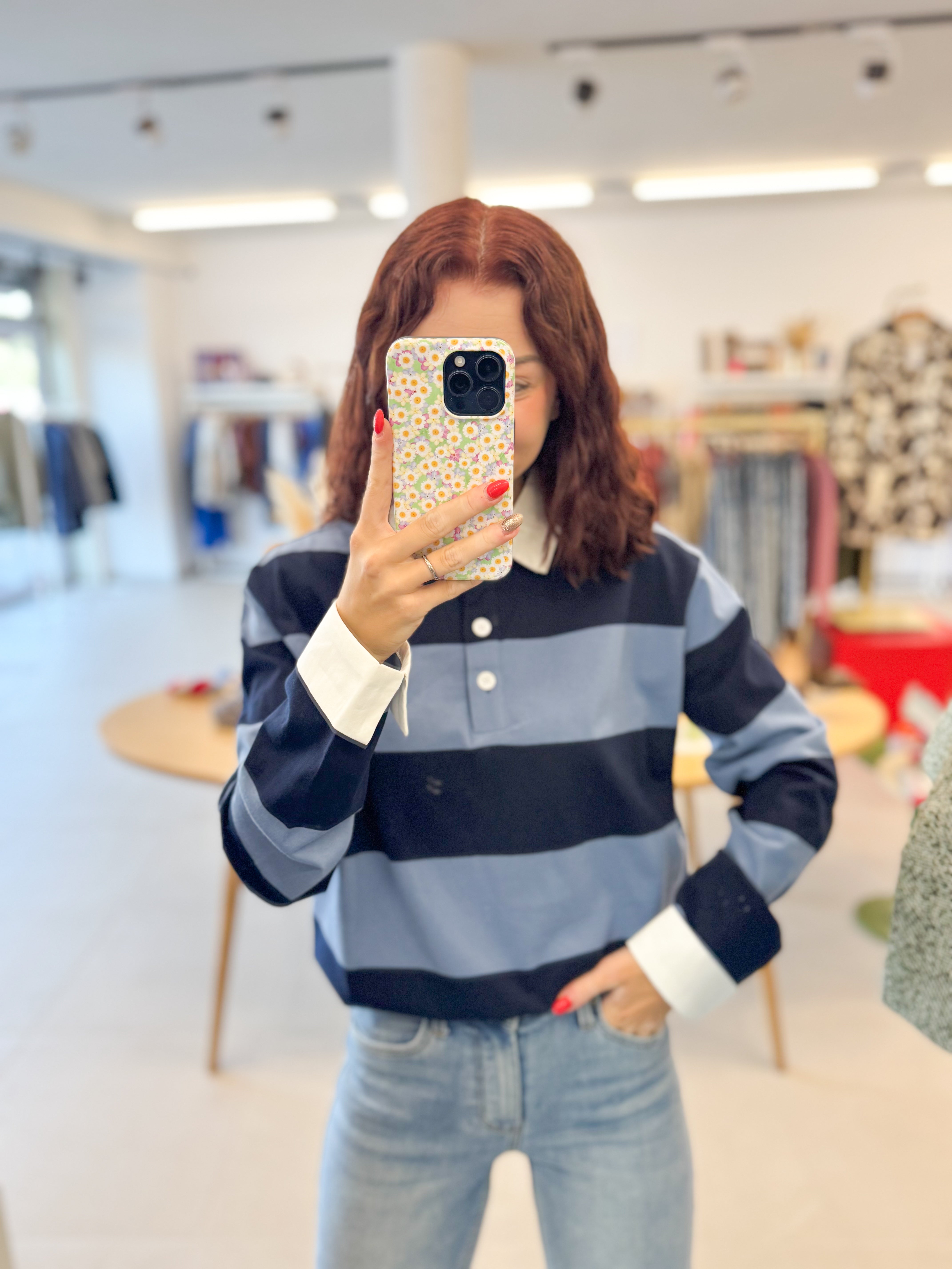 Meg SZ Sweatshirt - blue