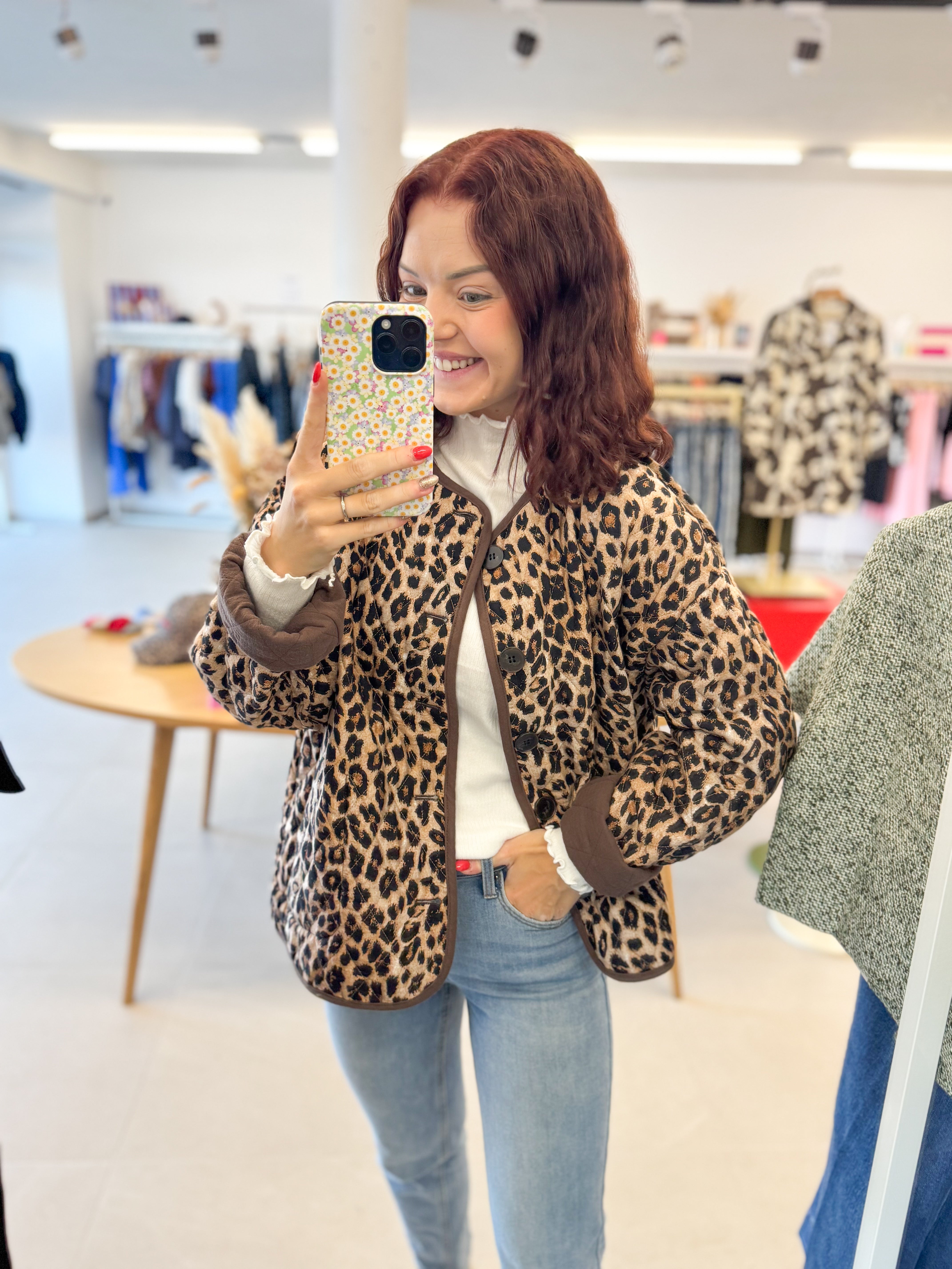 Reversible jacket - Leopard