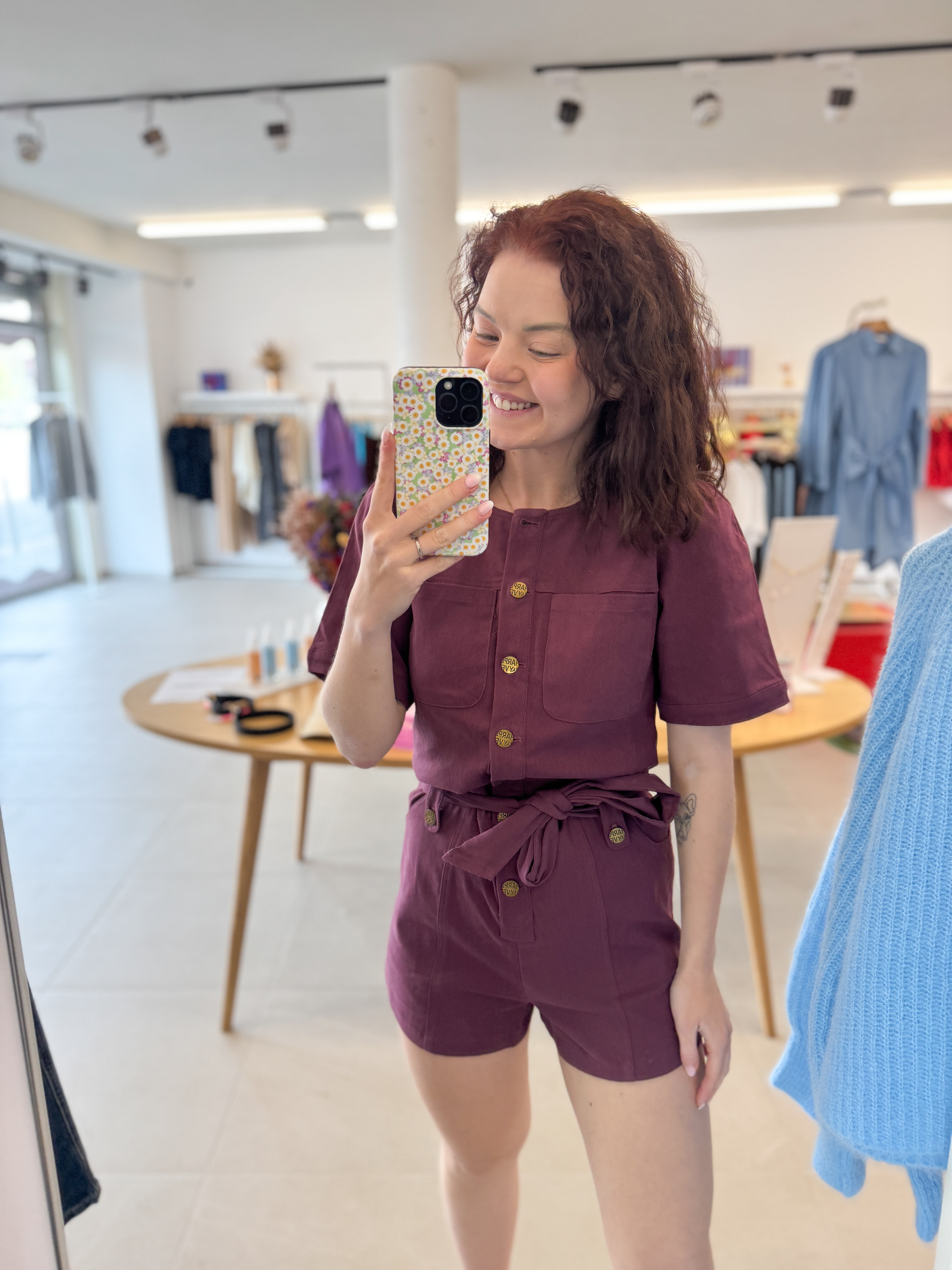 Yael Jumpsuit - Cassis