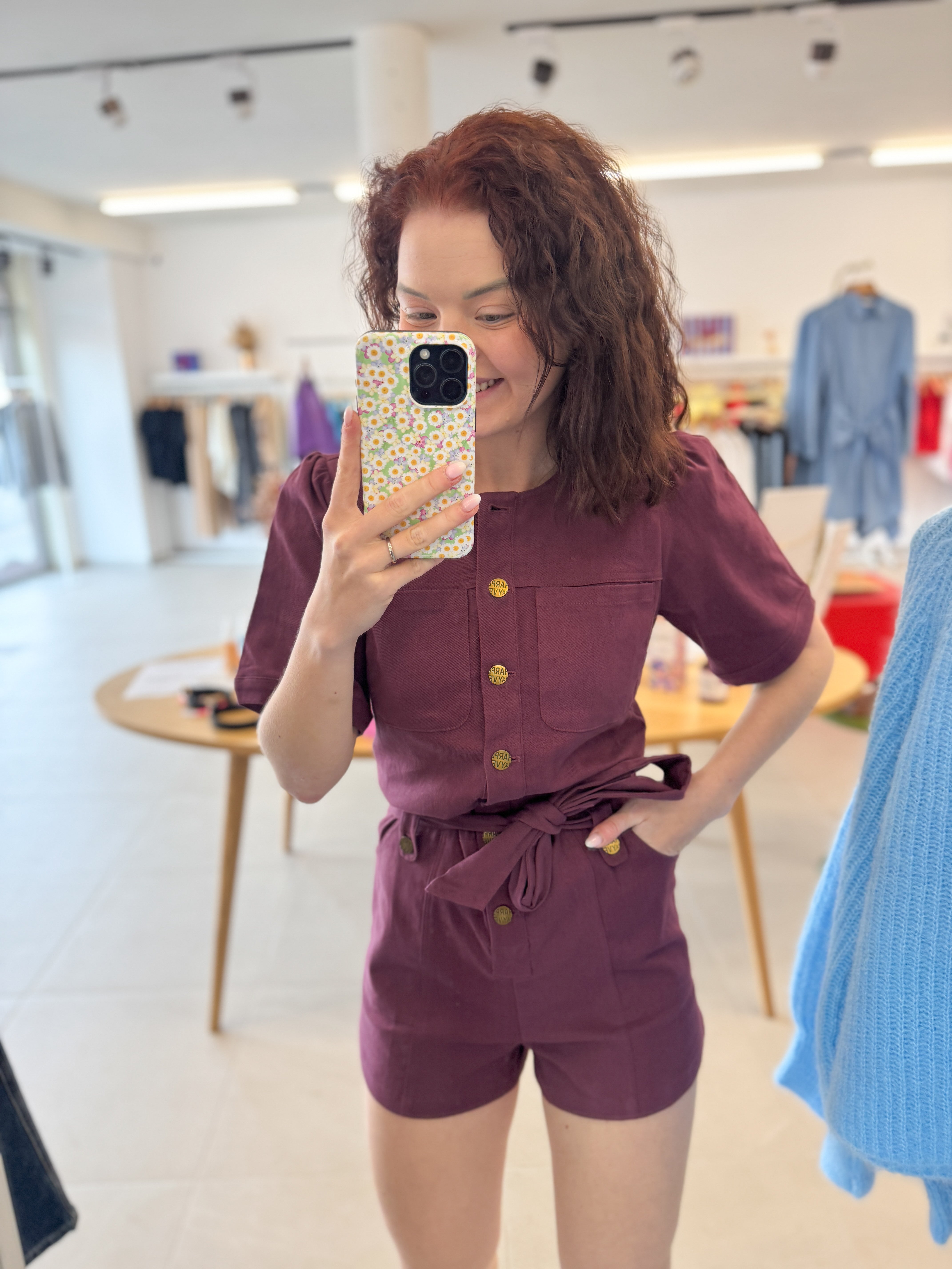 Yael Jumpsuit - Cassis