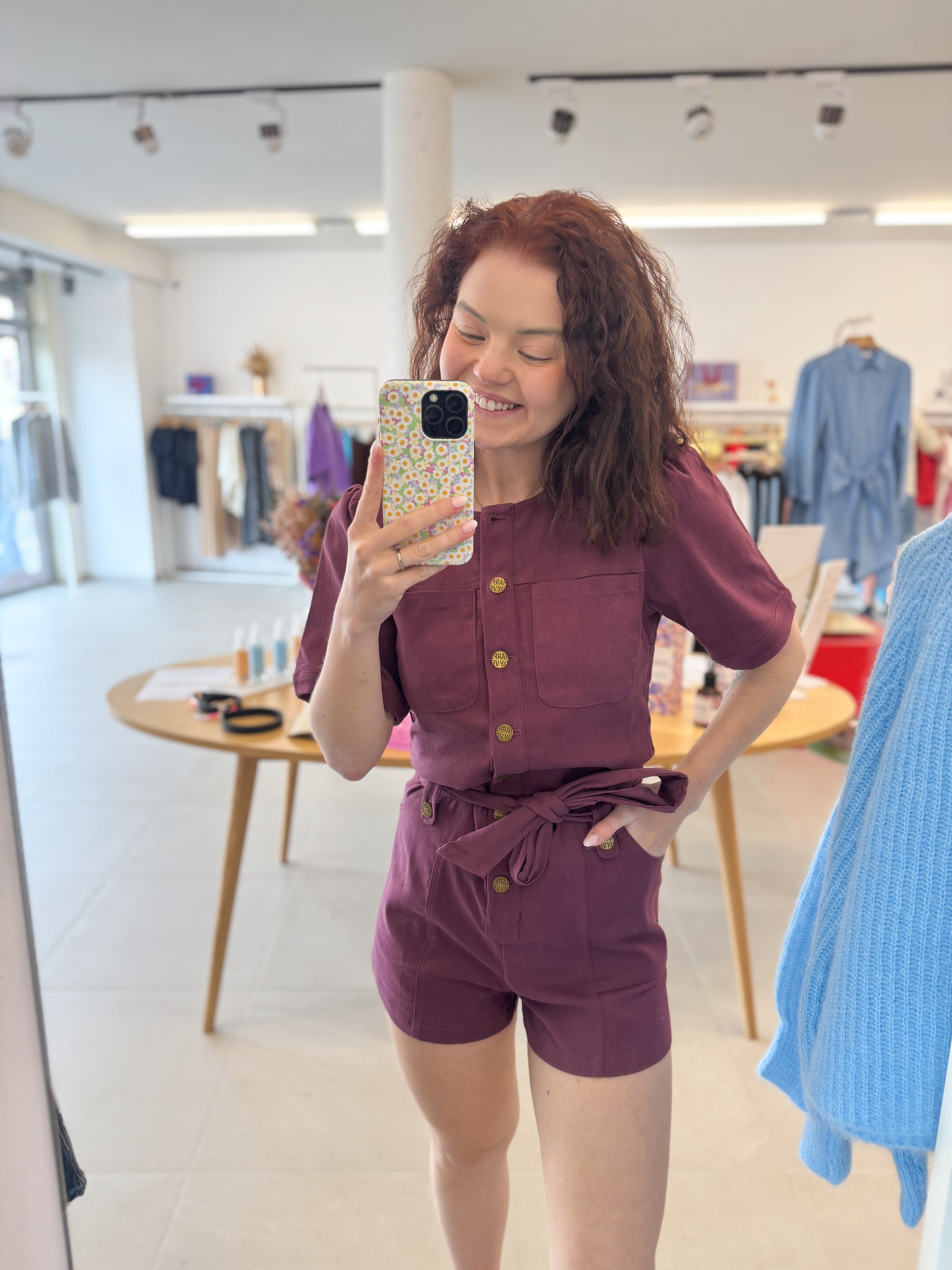 Yael Jumpsuit - Cassis