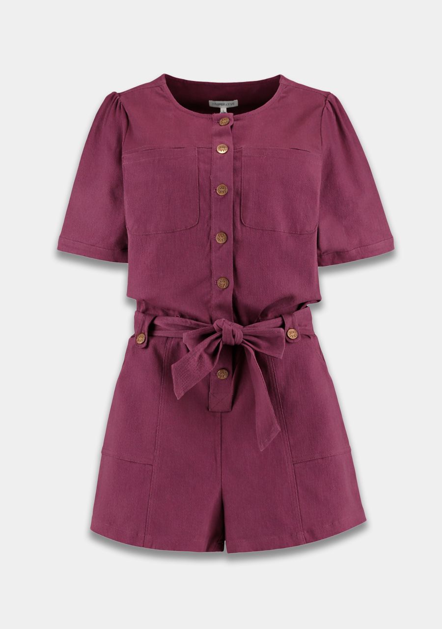 Yael Jumpsuit - Cassis