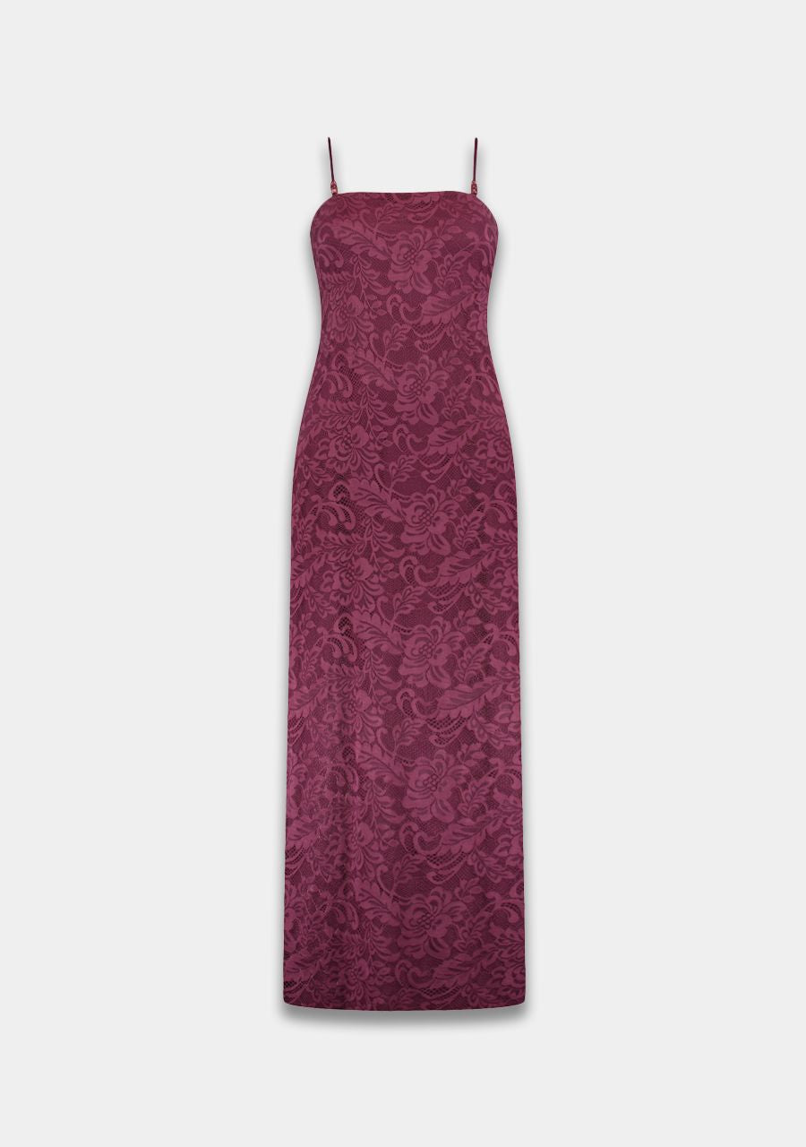 Vivien Dress - Cassis