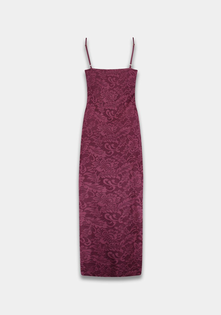 Vivien Dress - Cassis