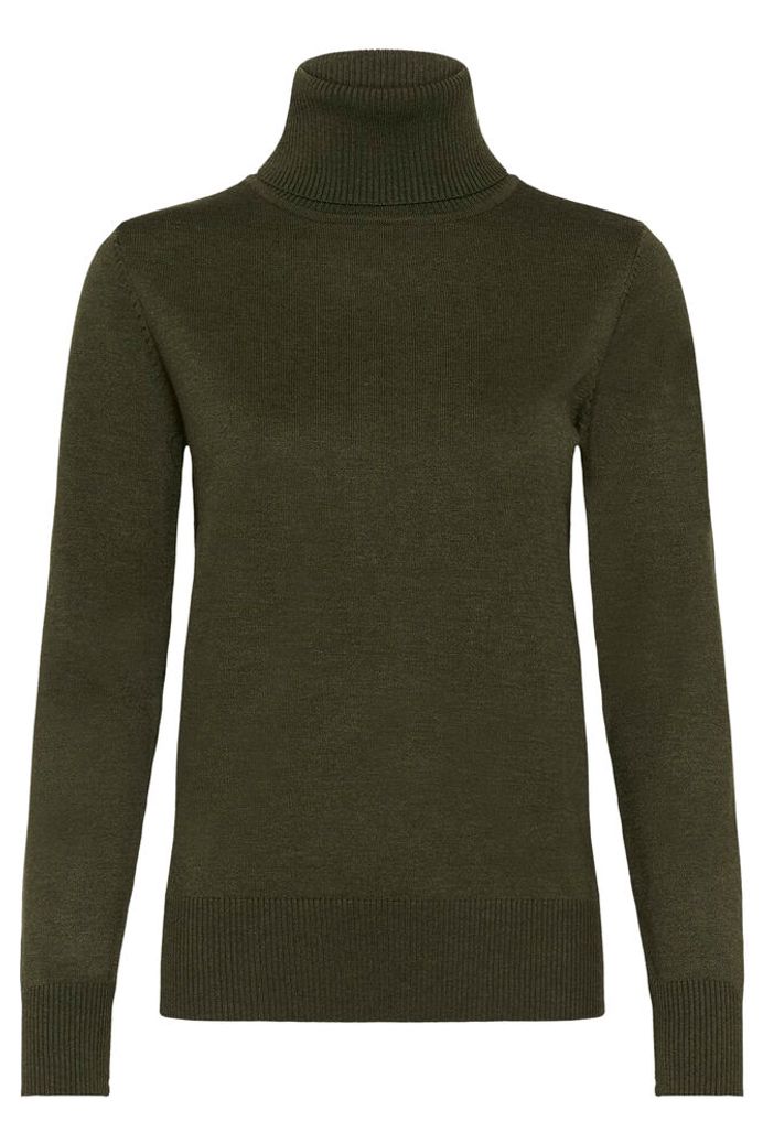 Mila SZ Rollneck Pullover - Army Green