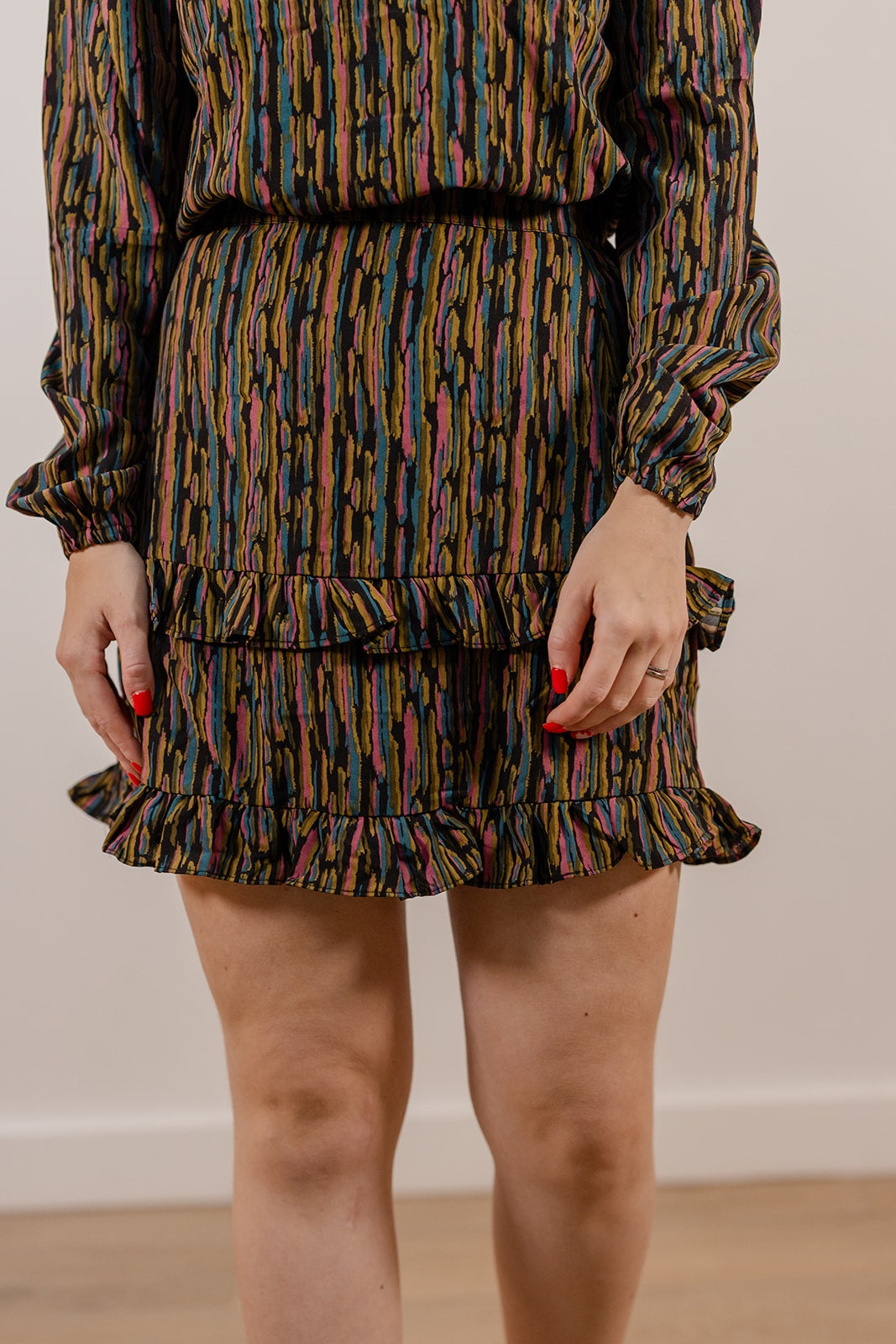 Jupe Silvana - Paysage abstrait