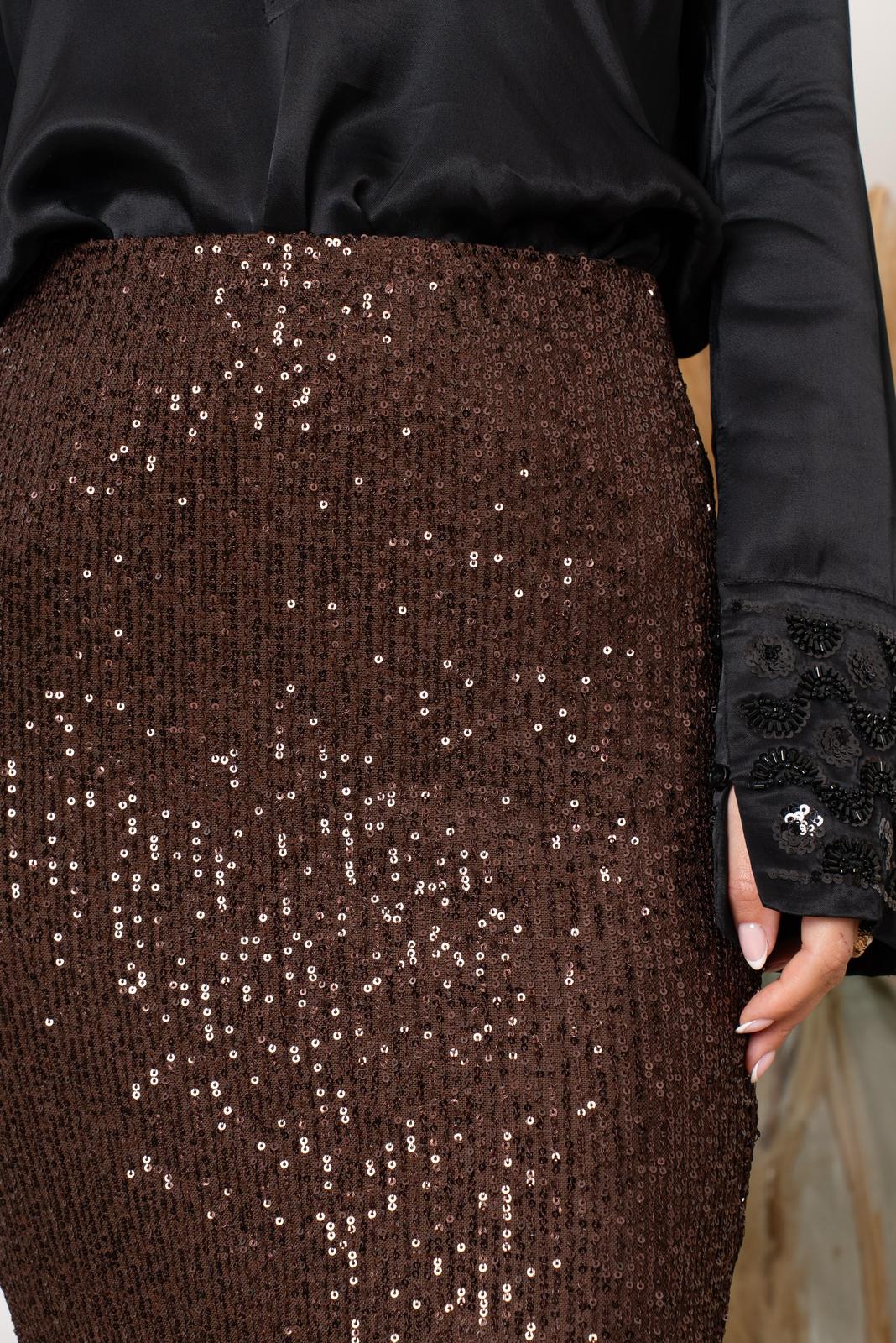 Café glitter skirt
