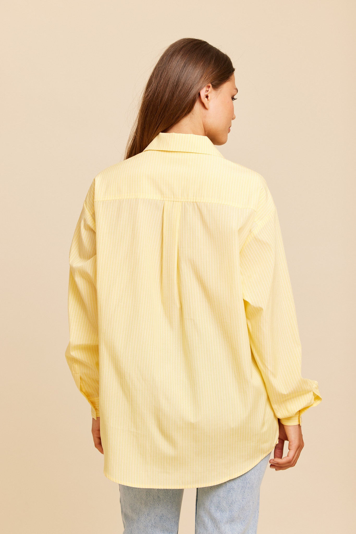 Nova shirt - Yellow stripes