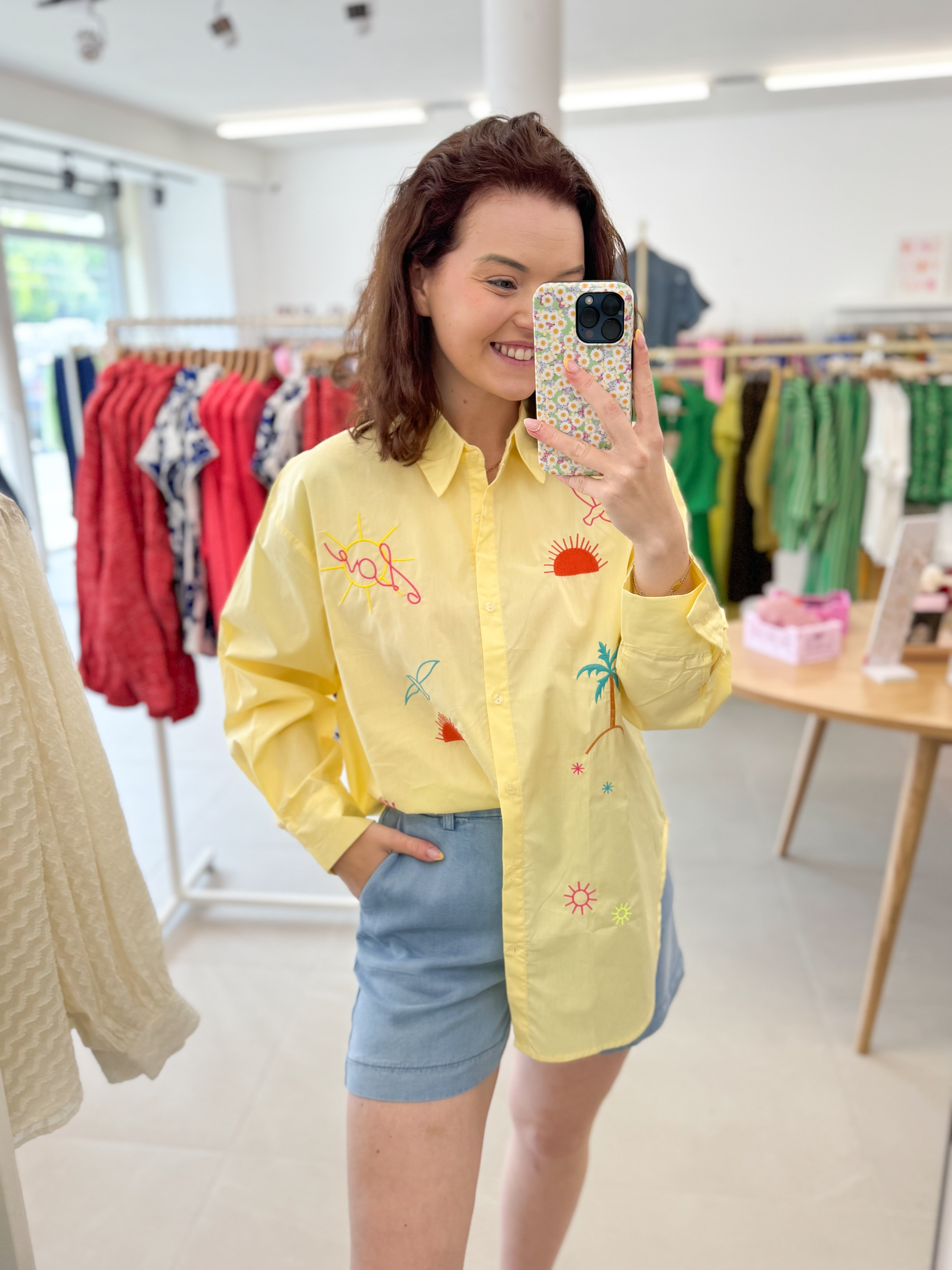 Sunny love blouse - Yellow