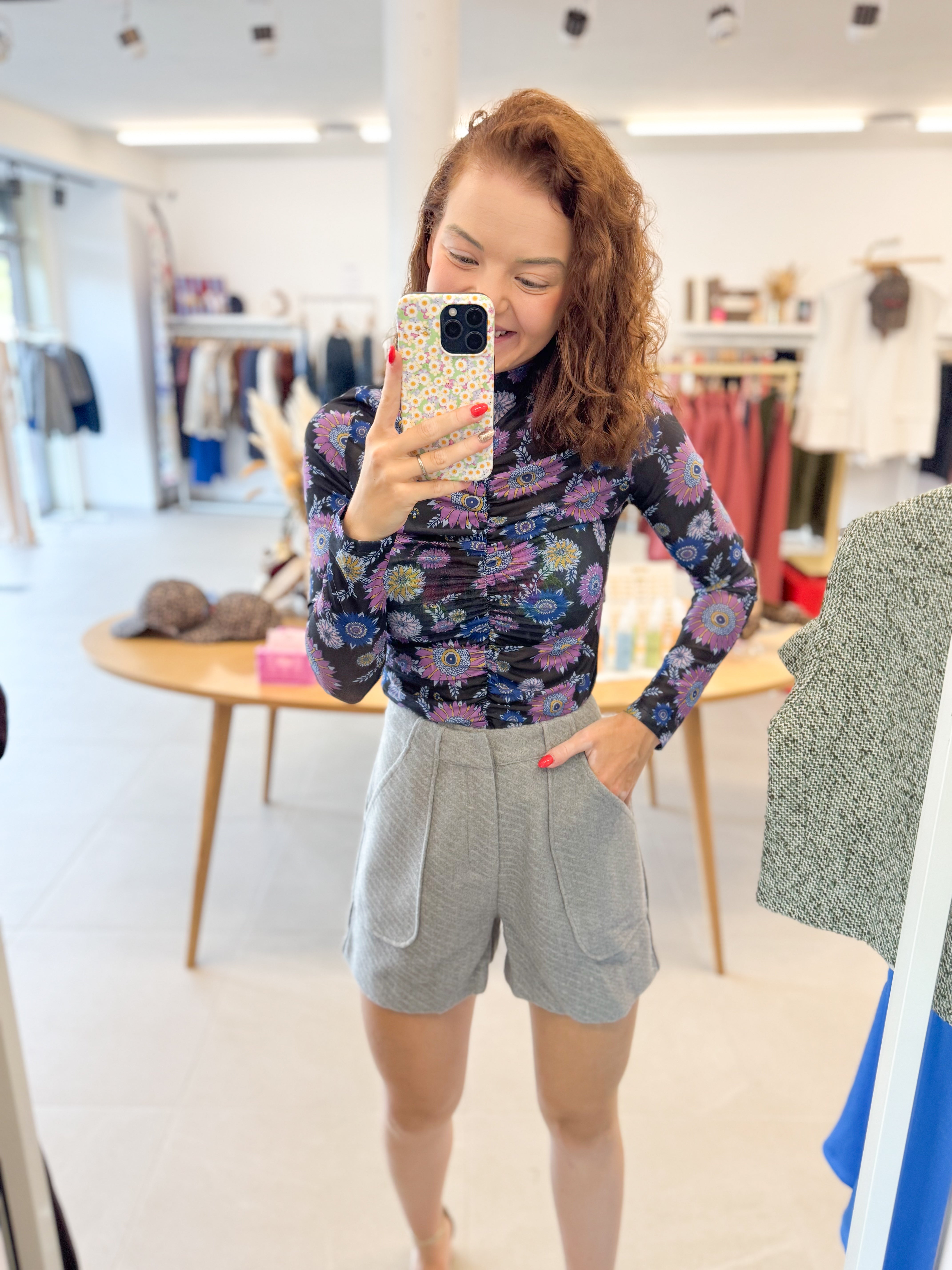 Short Clara - Grey