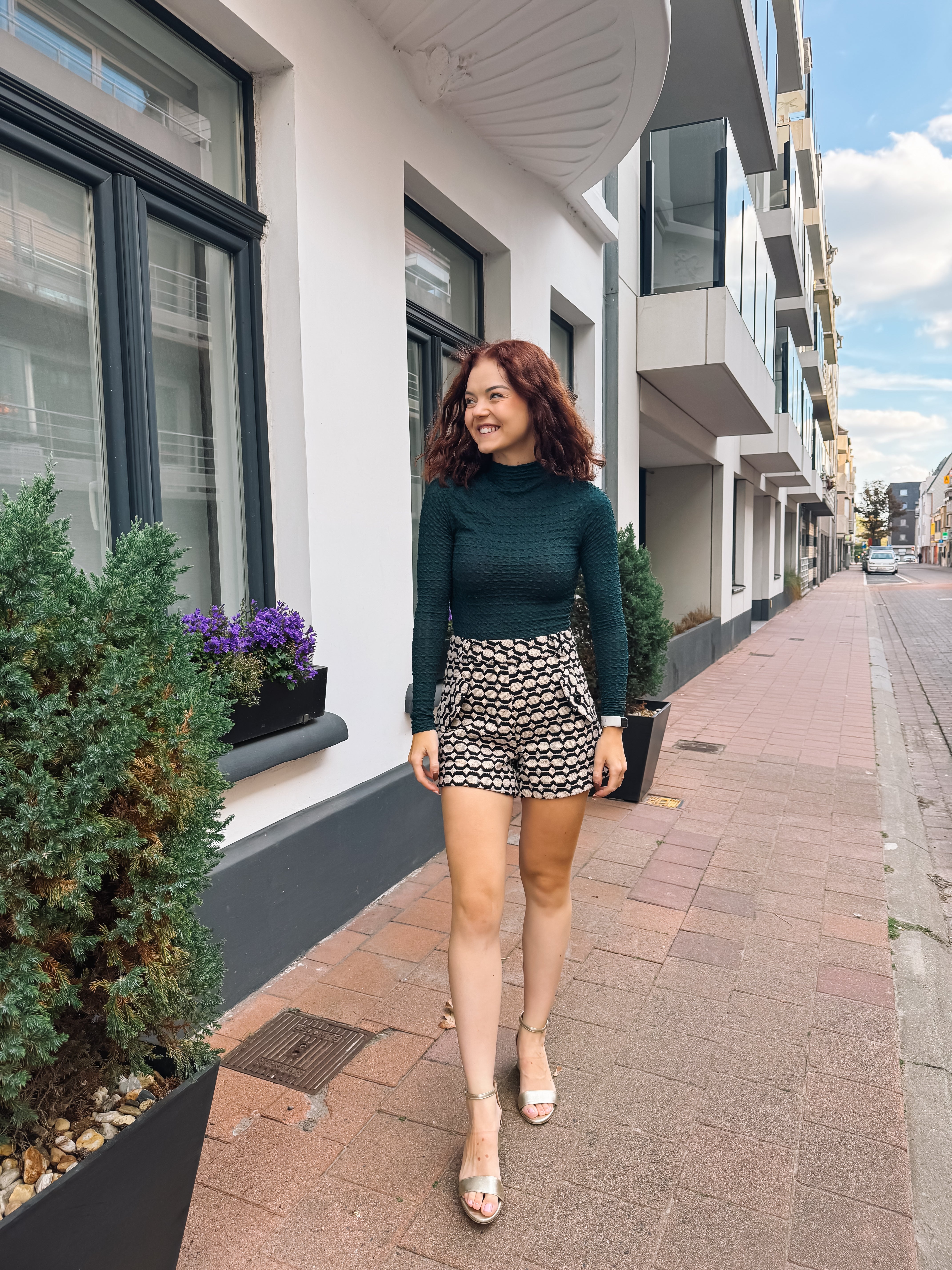 Short Millie - Black/White