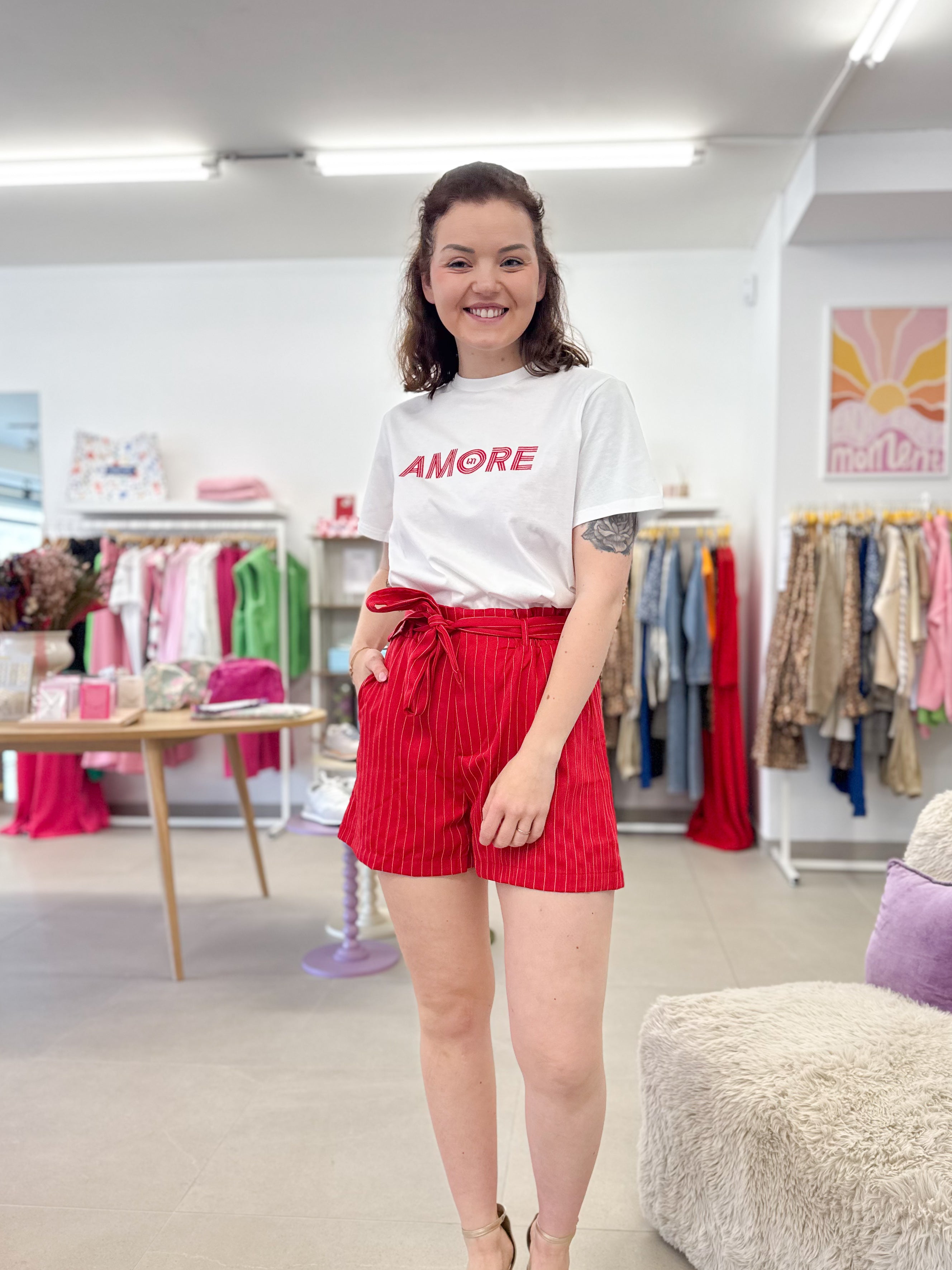 Short Giovanna - Red