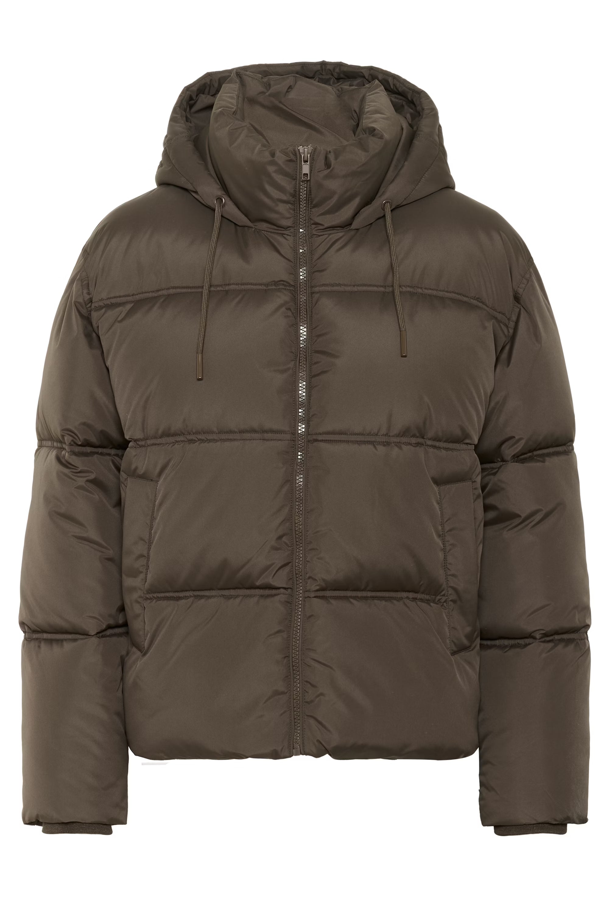 FeySZ Short Puffer Jacket - Brown