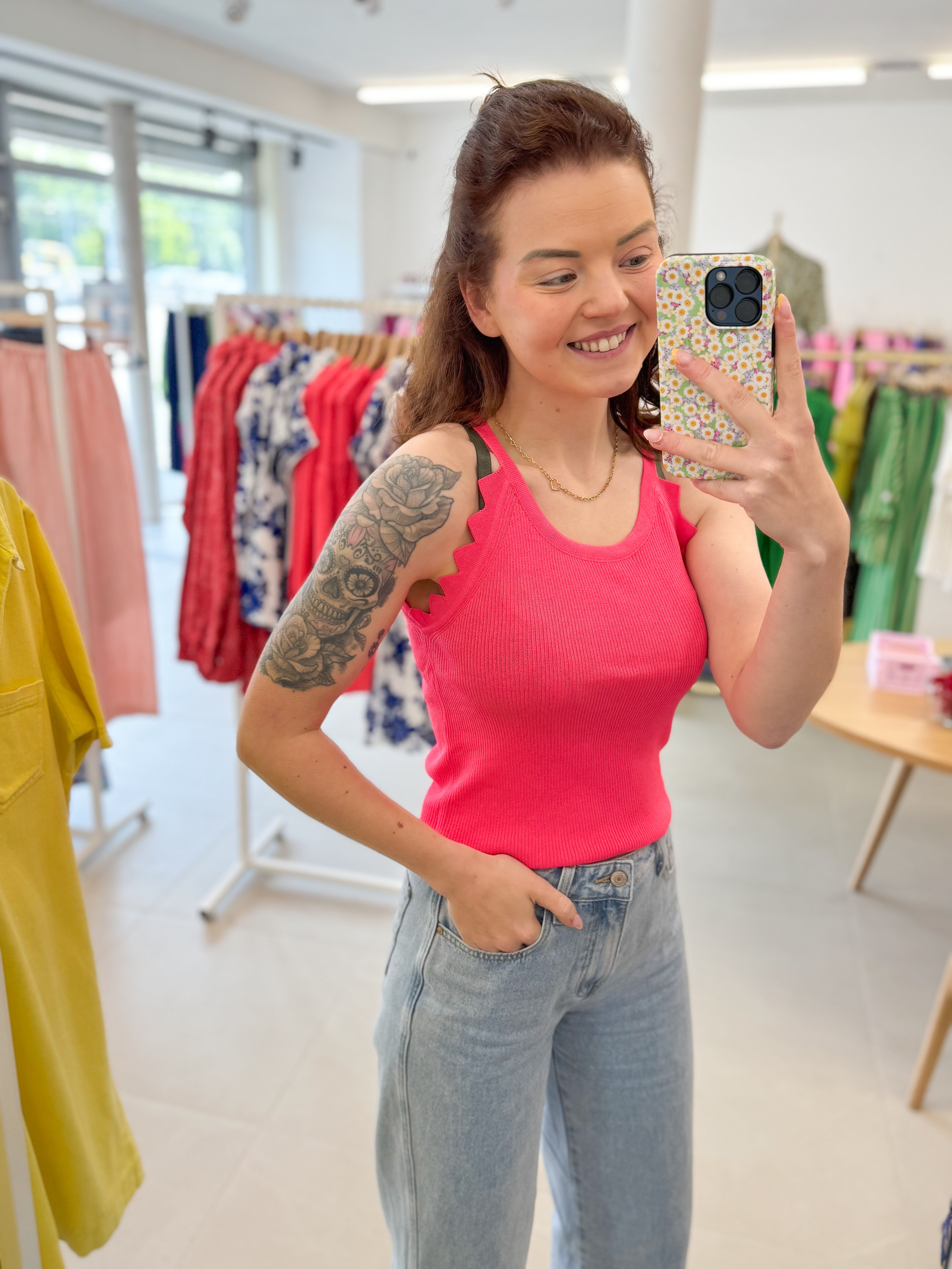 Summer top - Fuchsia