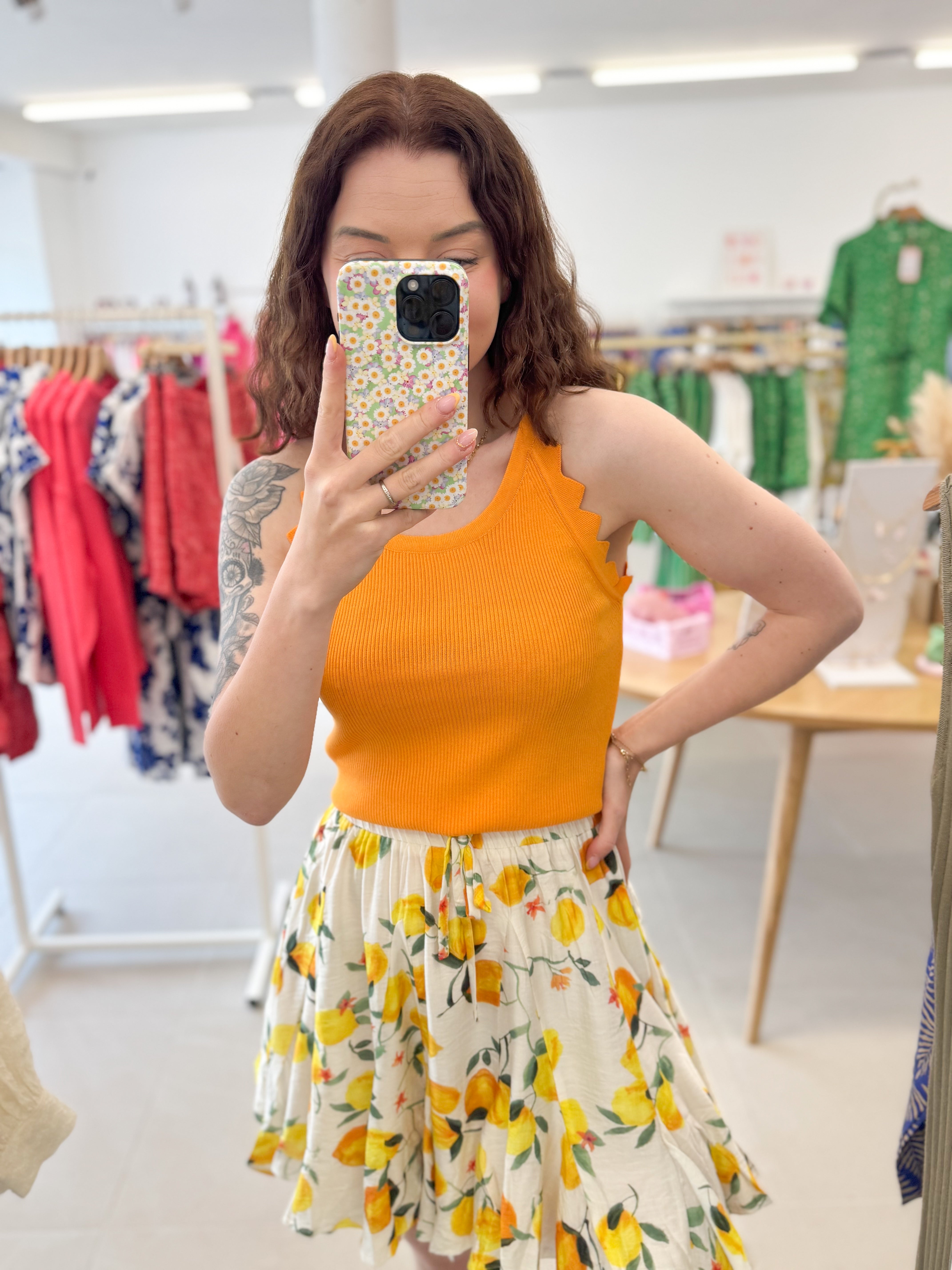 Summer top - Orange