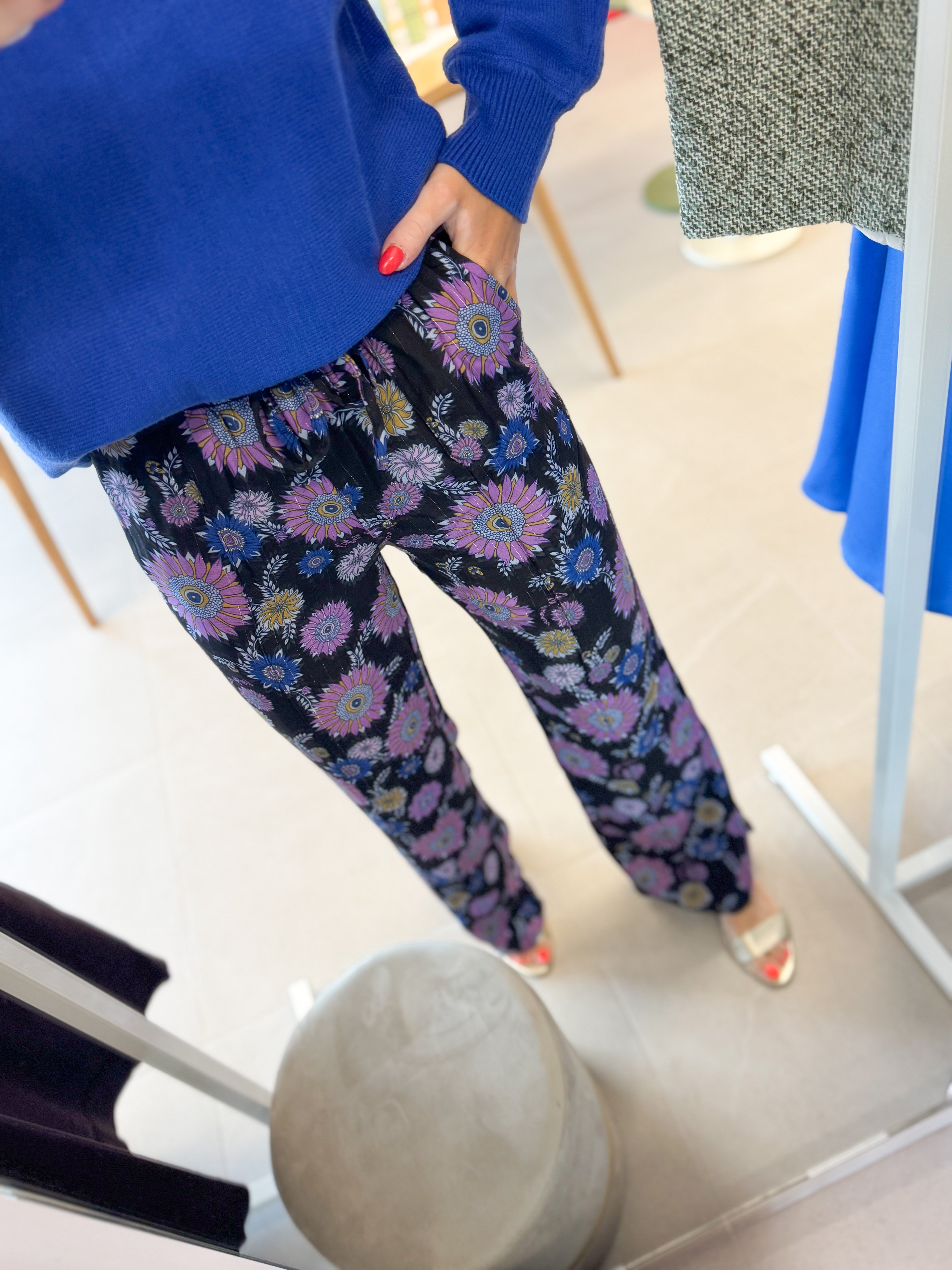 Trouser Jessica - Multi Fower
