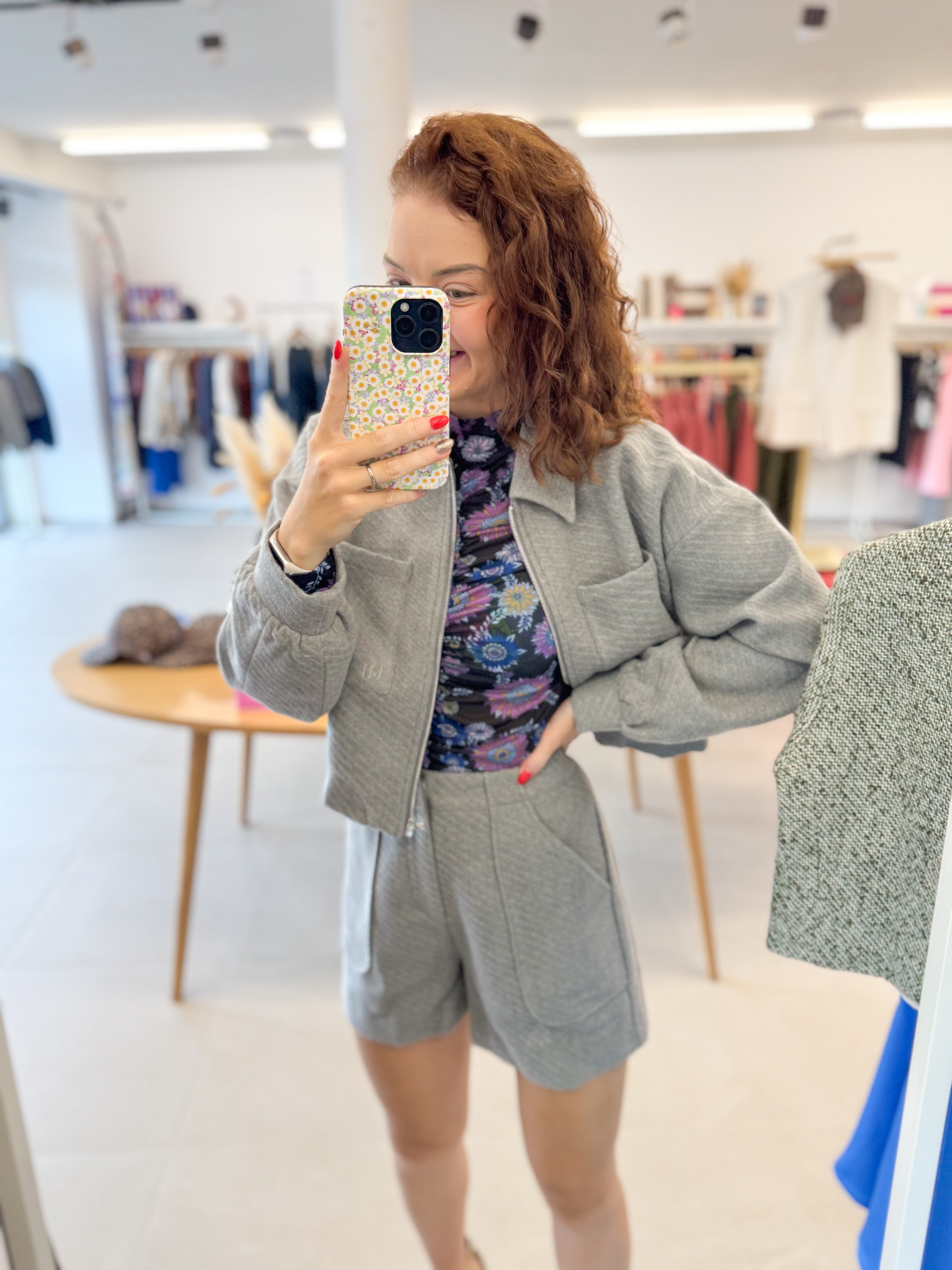 Short Clara - Grey
