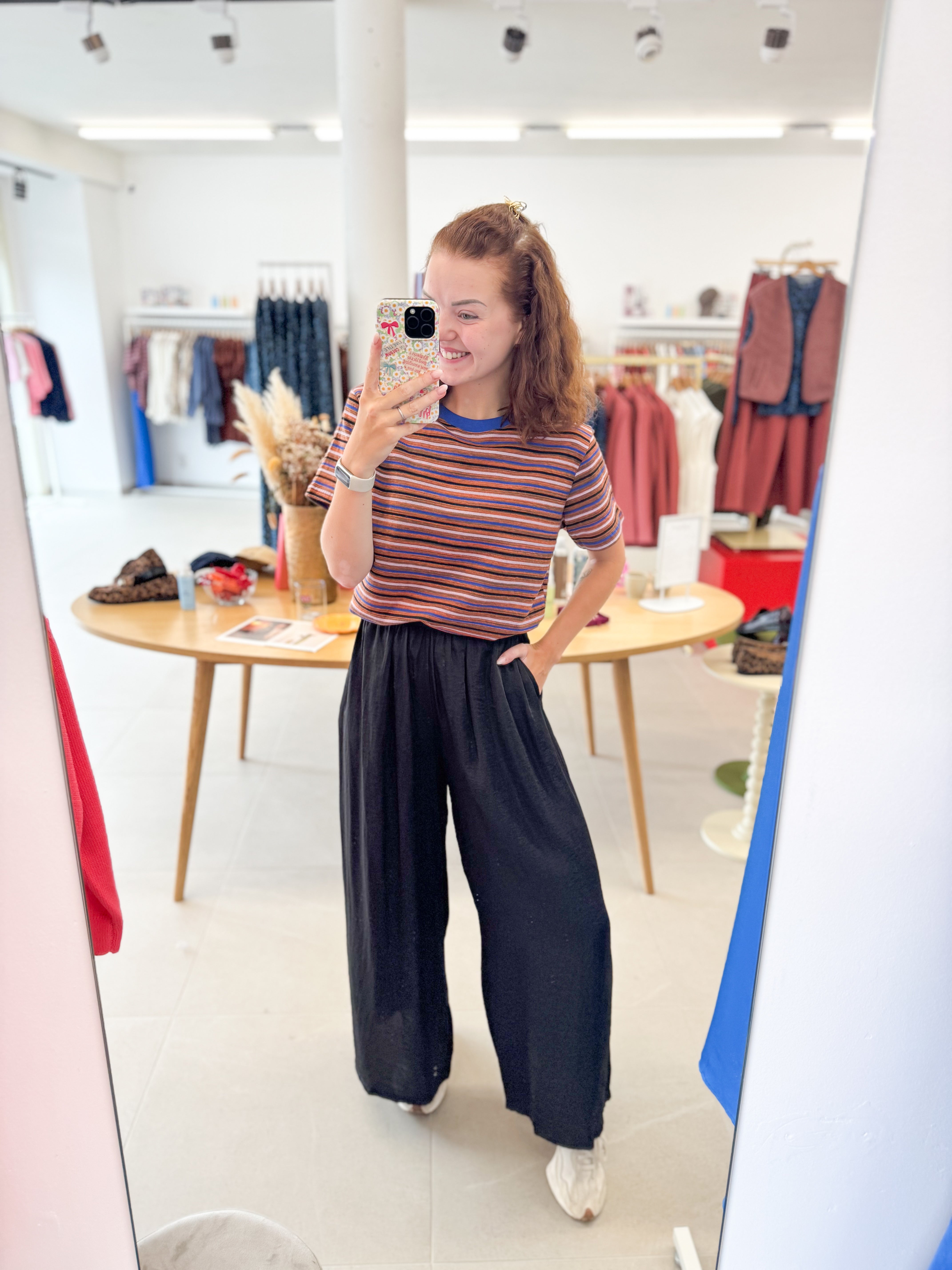 Loose fall trouser - Black