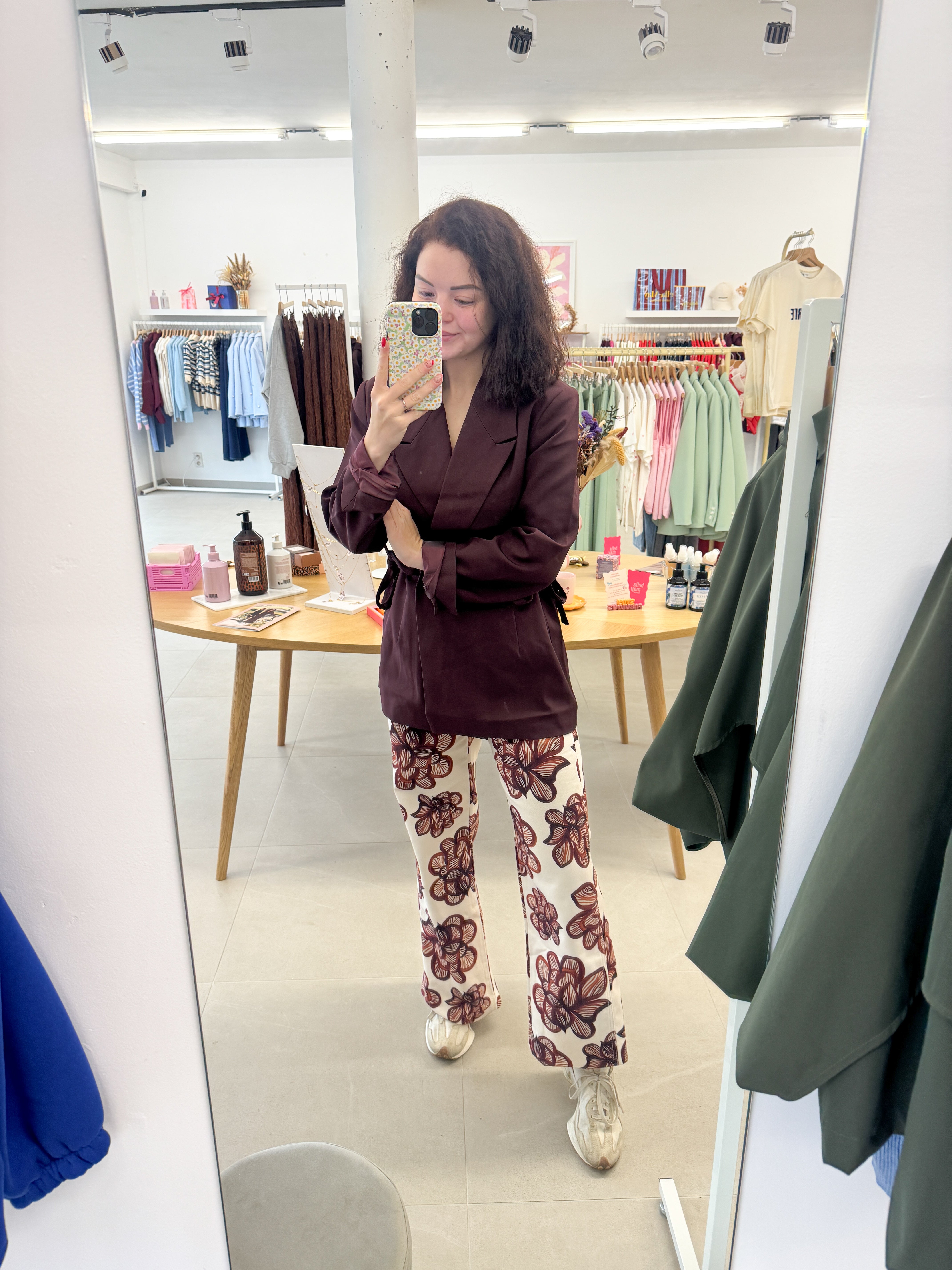 Mayra jeans - Desert flower ecru