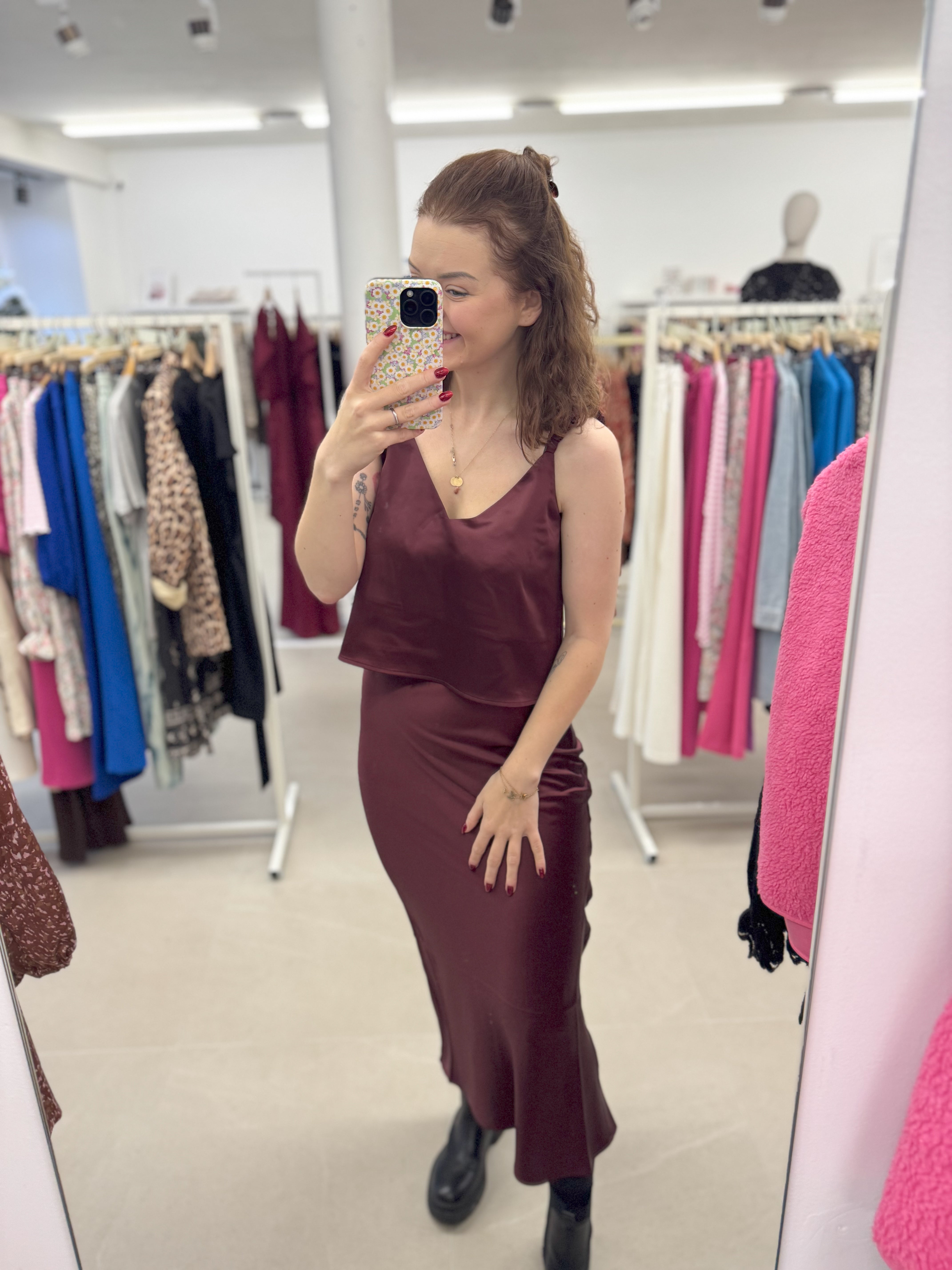 Zia singlet - Burgundy