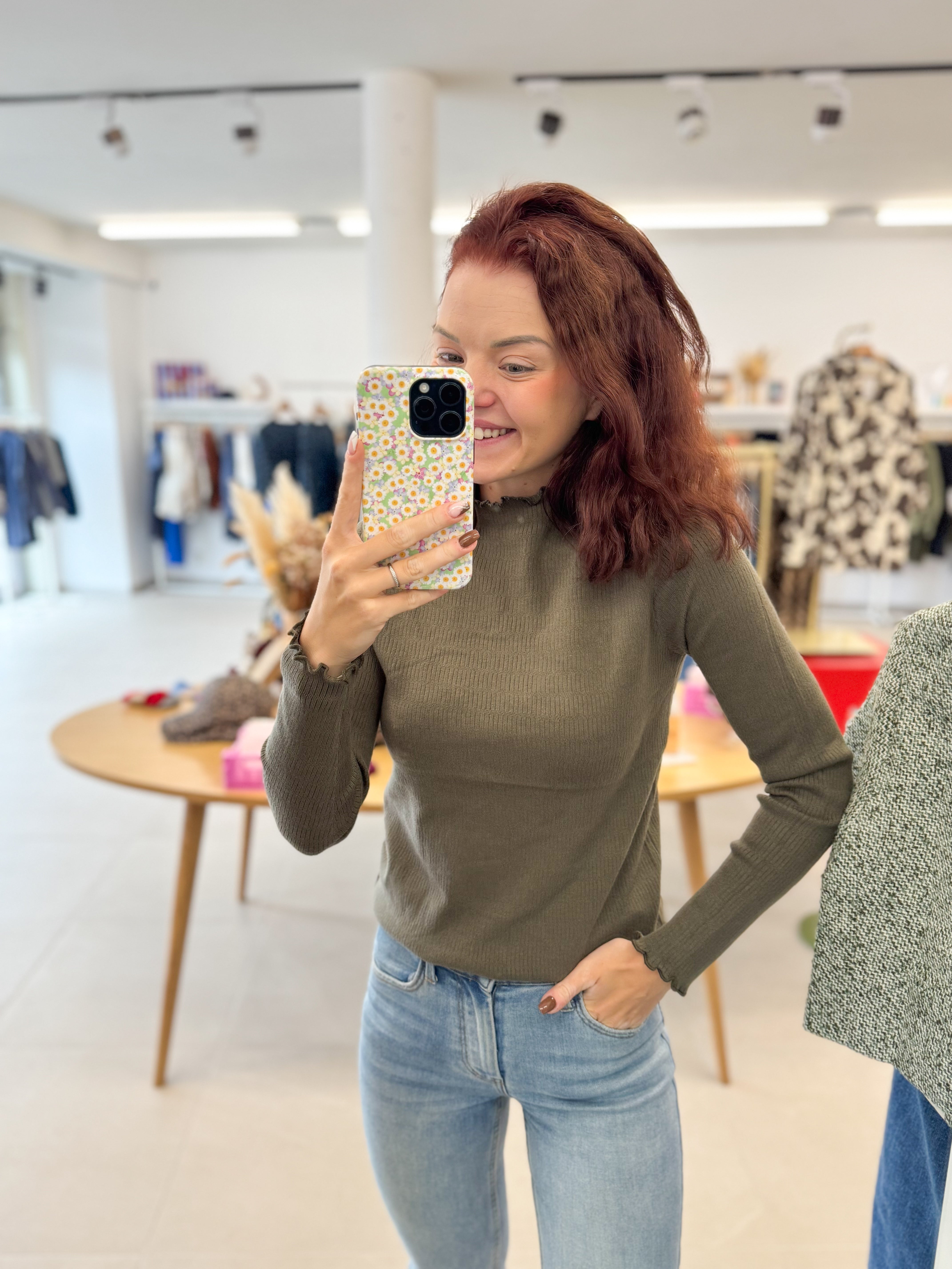 May soft longsleeve - Khaki