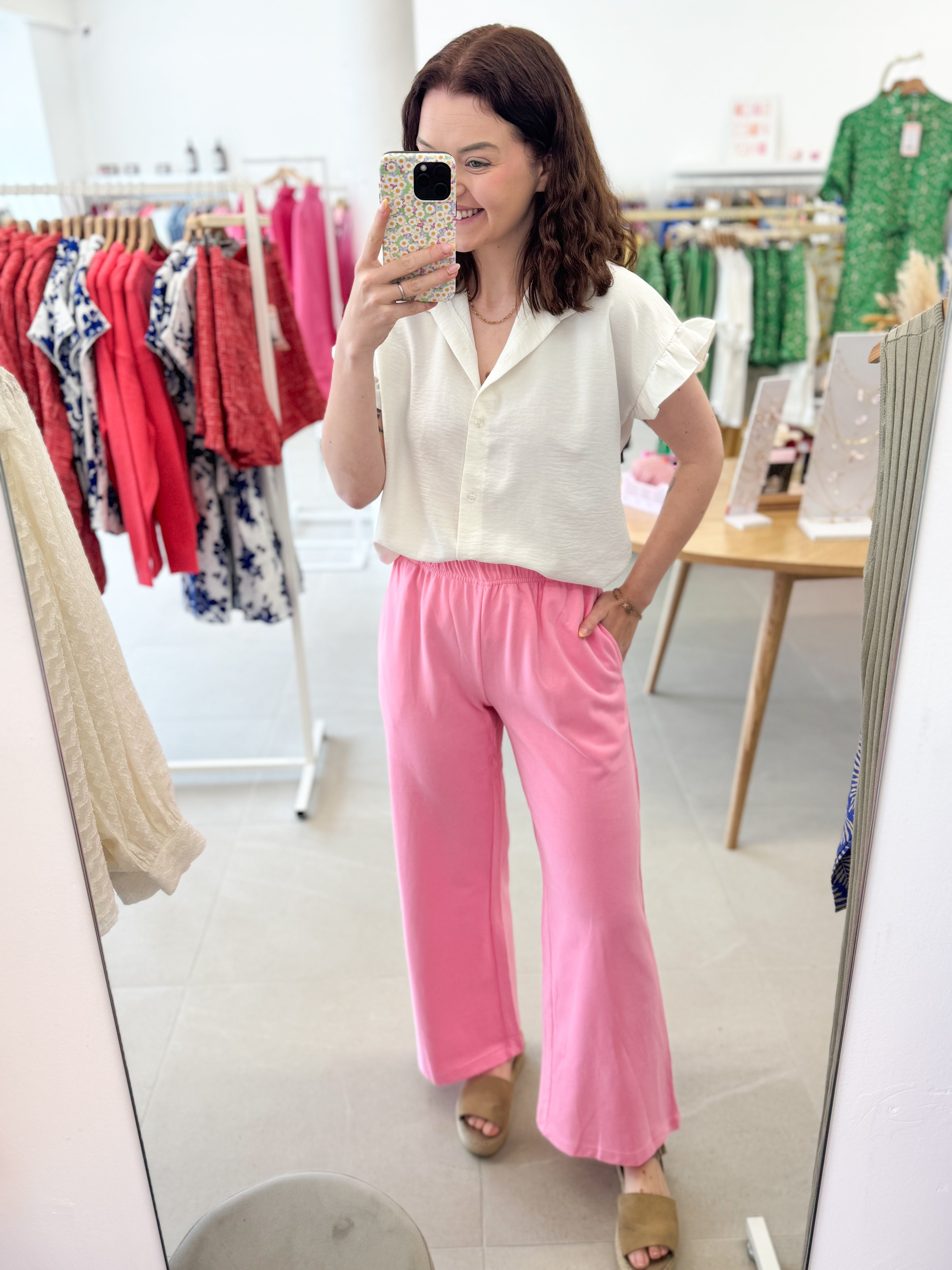 Comfy trouser - Rose