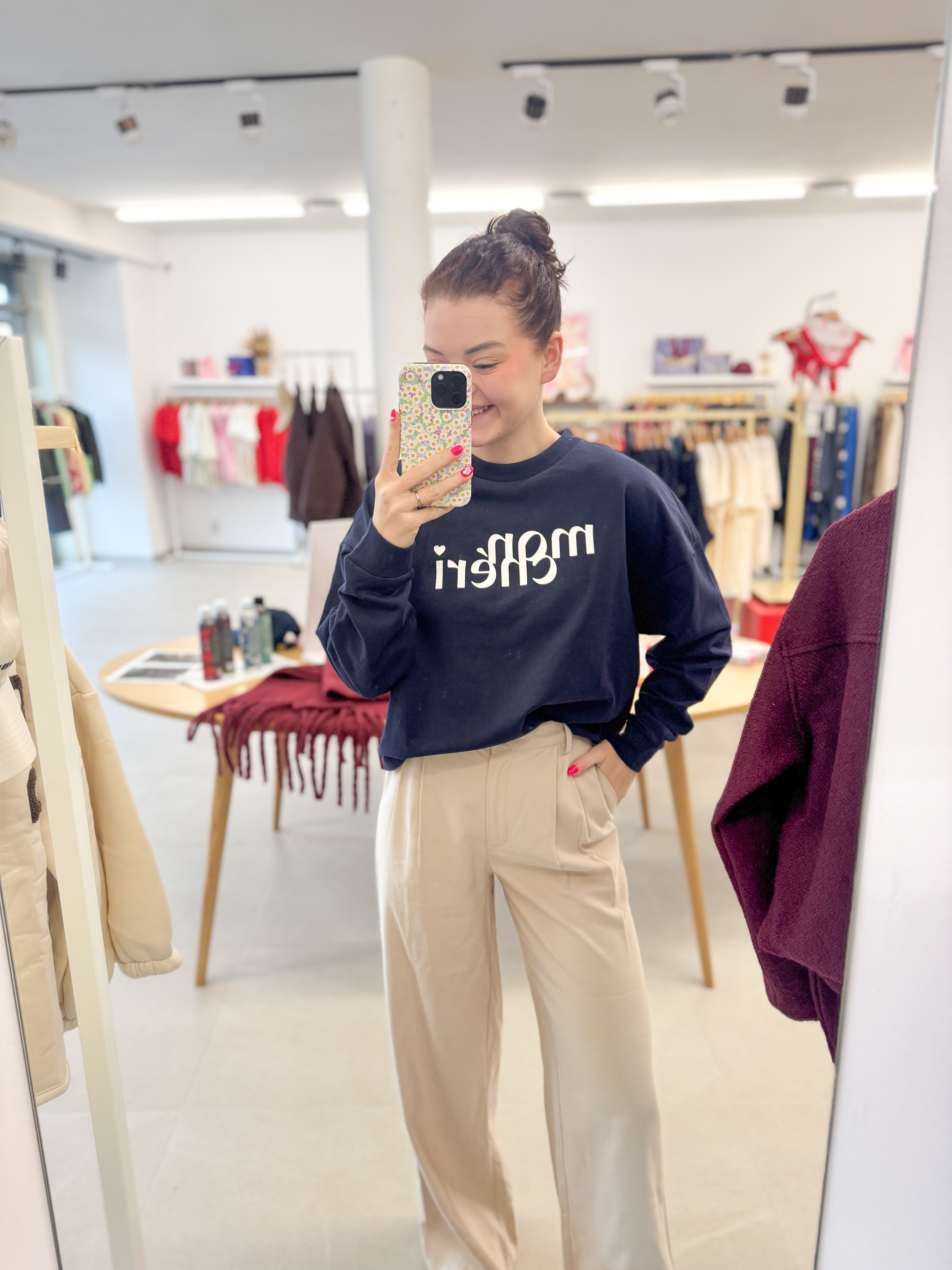 PegrinaSZ Sweatshirt - Night sky