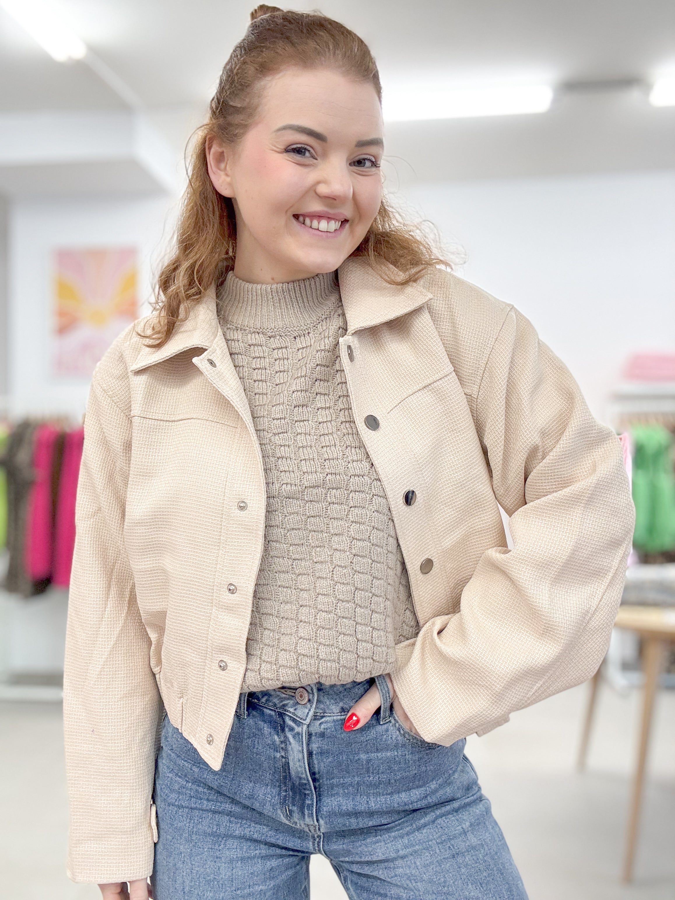 Malina jacket - Beige