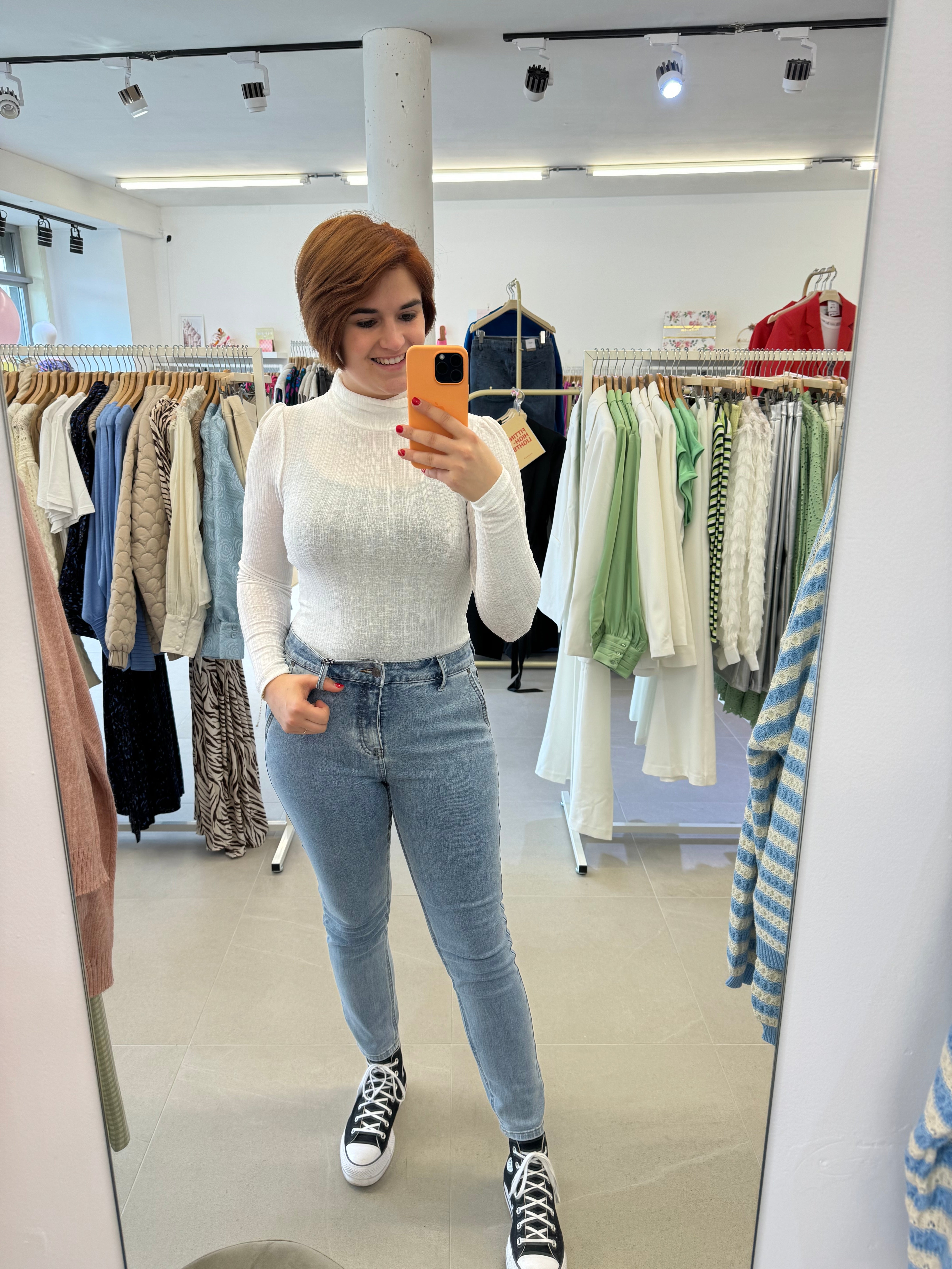 Ayla polo top - White