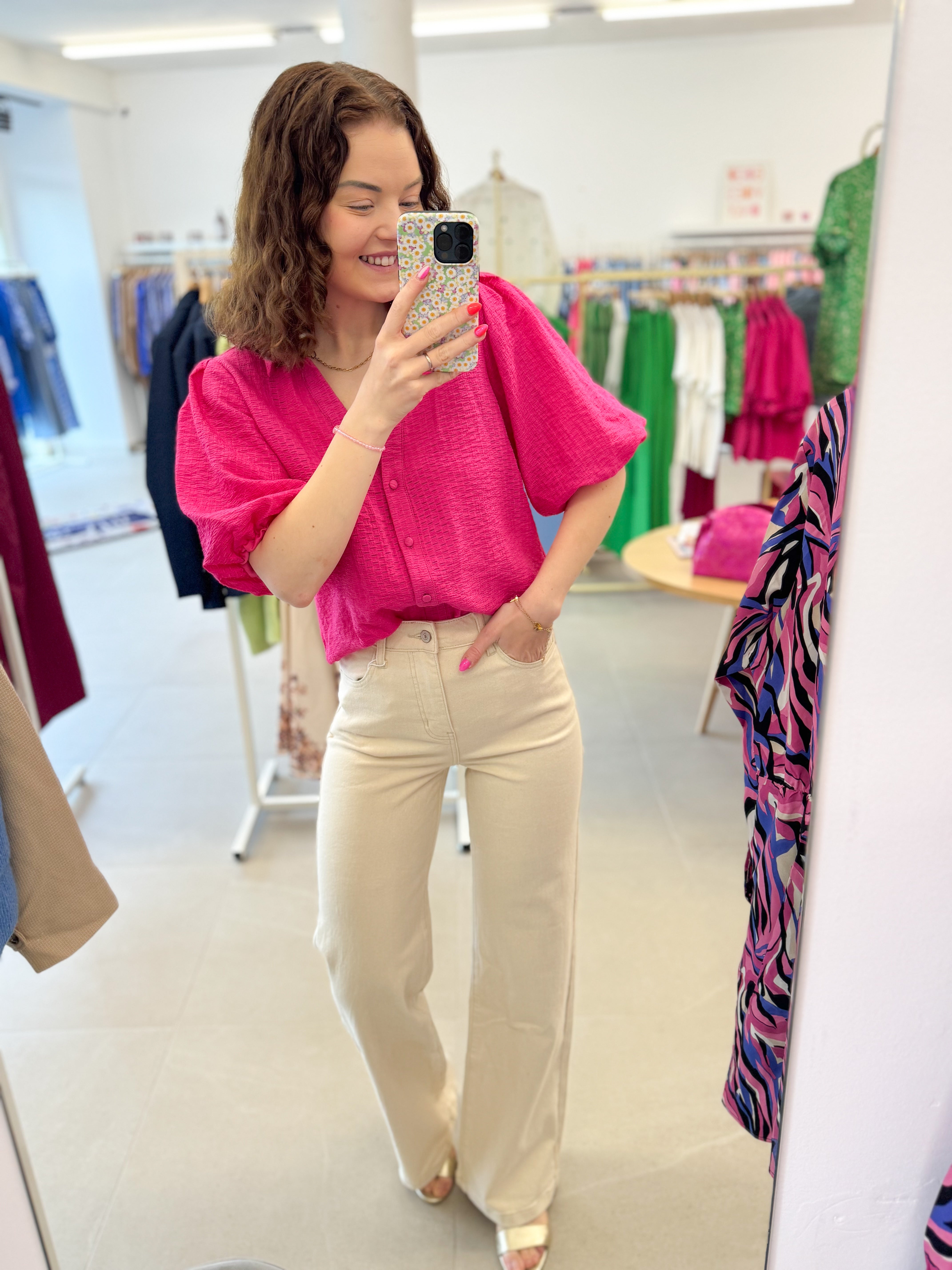 Blouse Safia - Pink