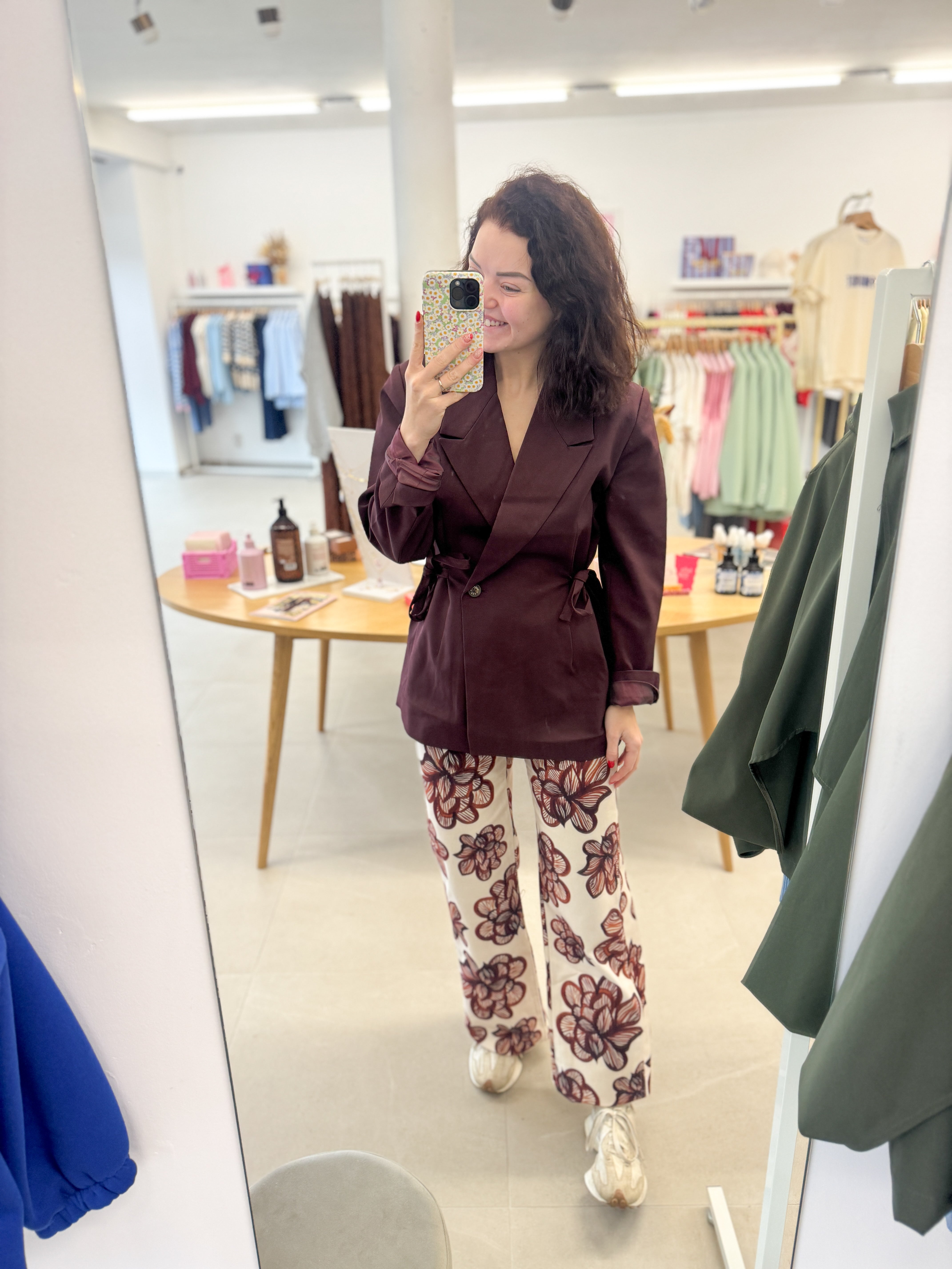 Mayra jeans - Desert flower ecru